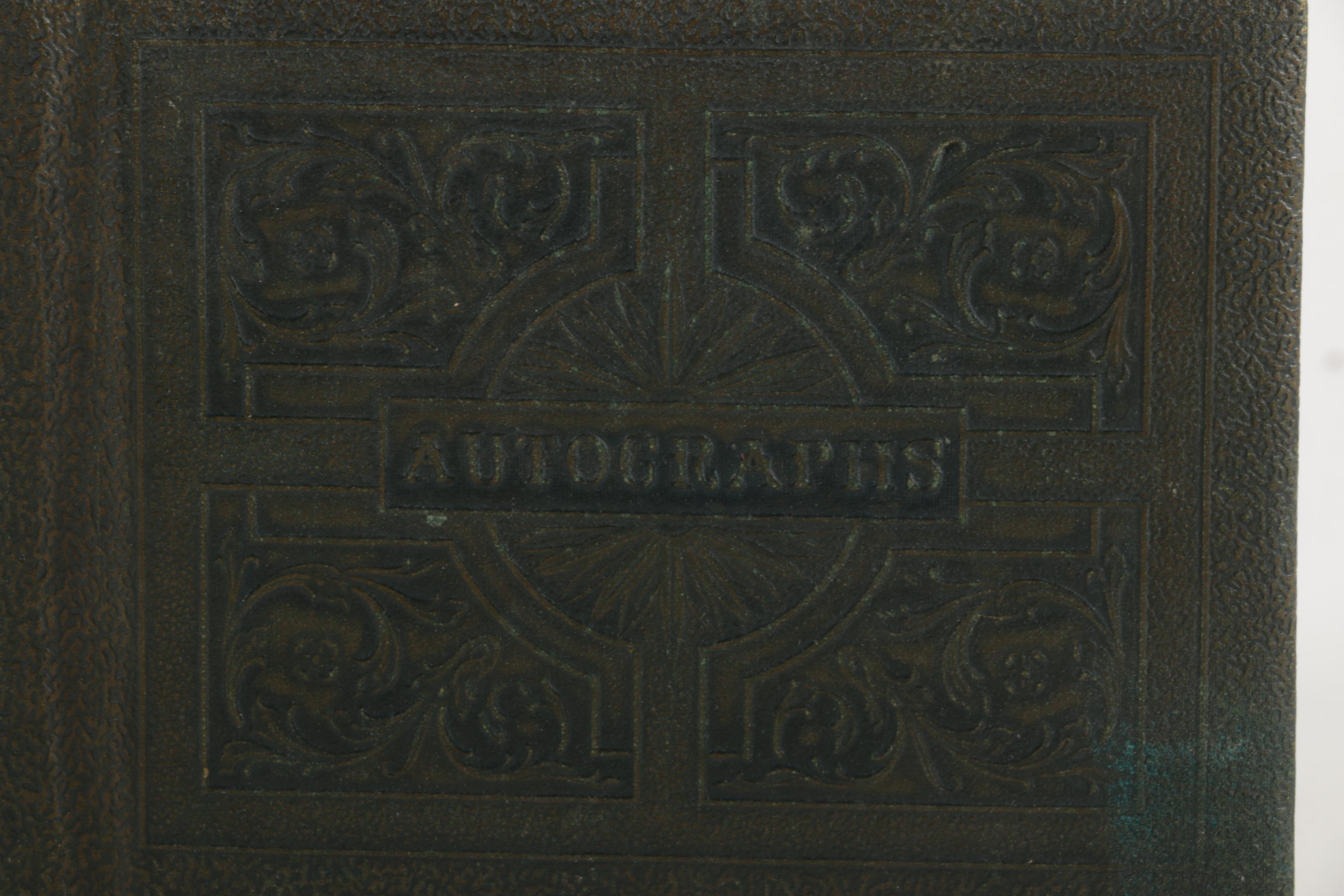 1920s Signed Autograph Books