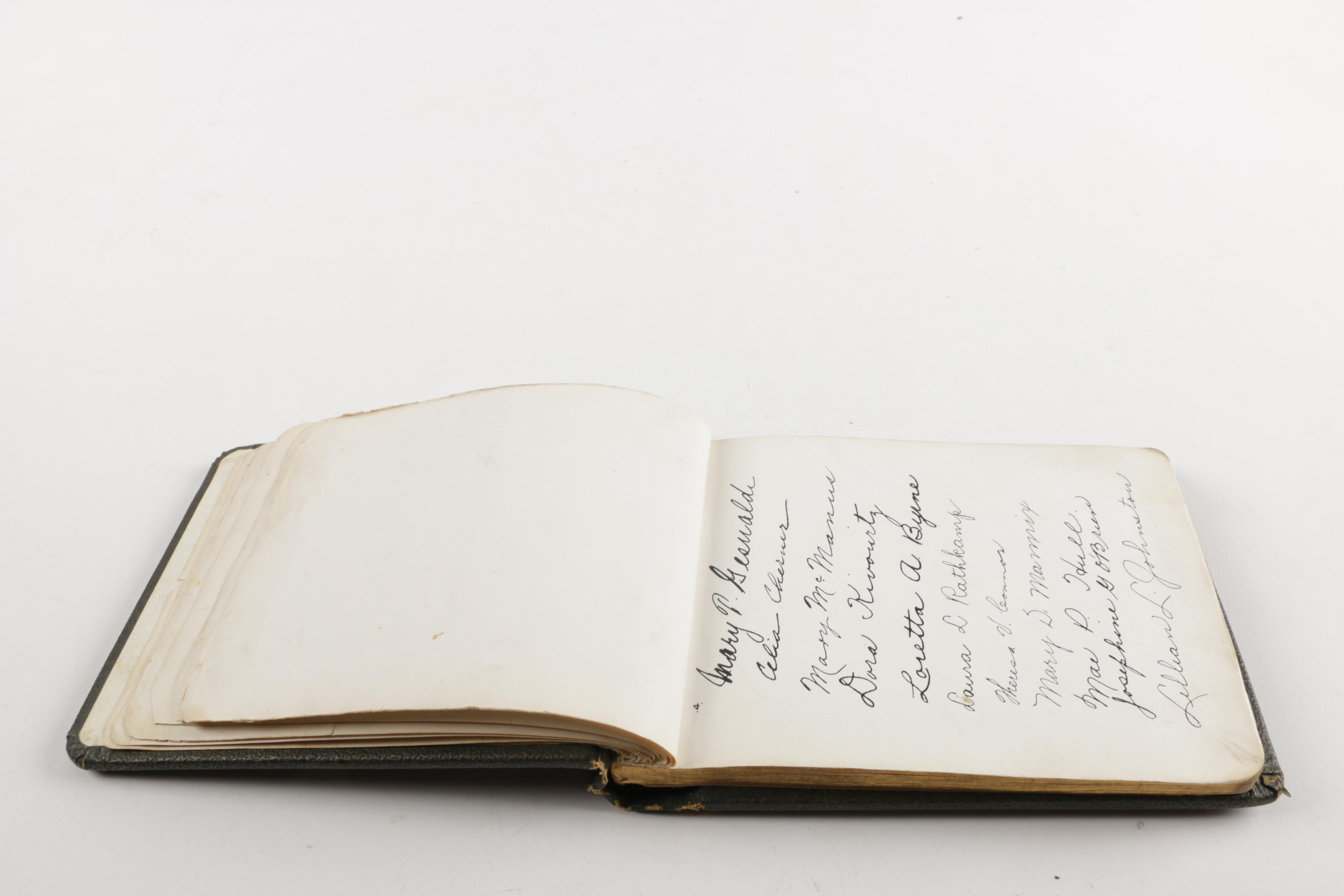 1920s Signed Autograph Books