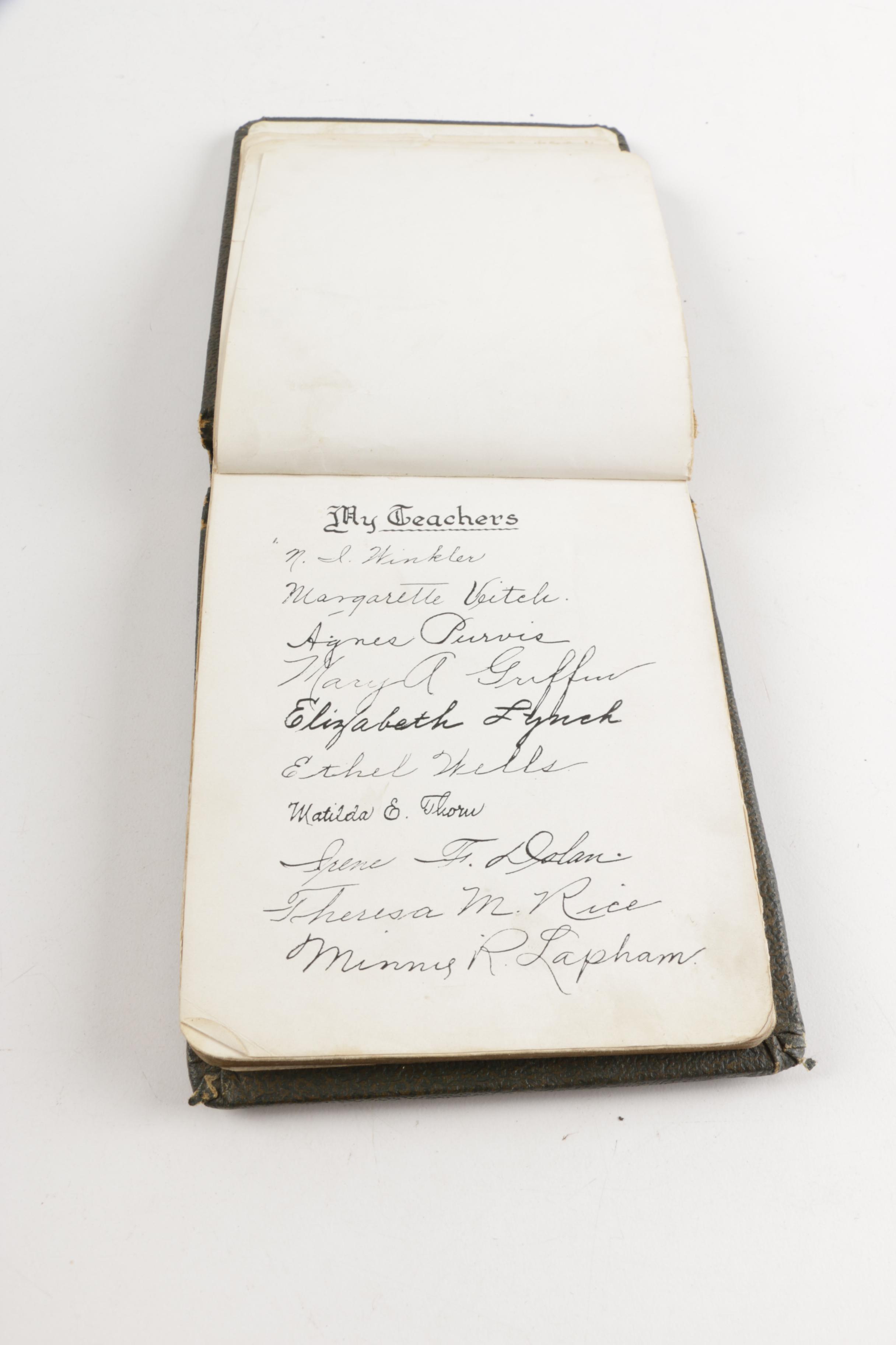 1920s Signed Autograph Books