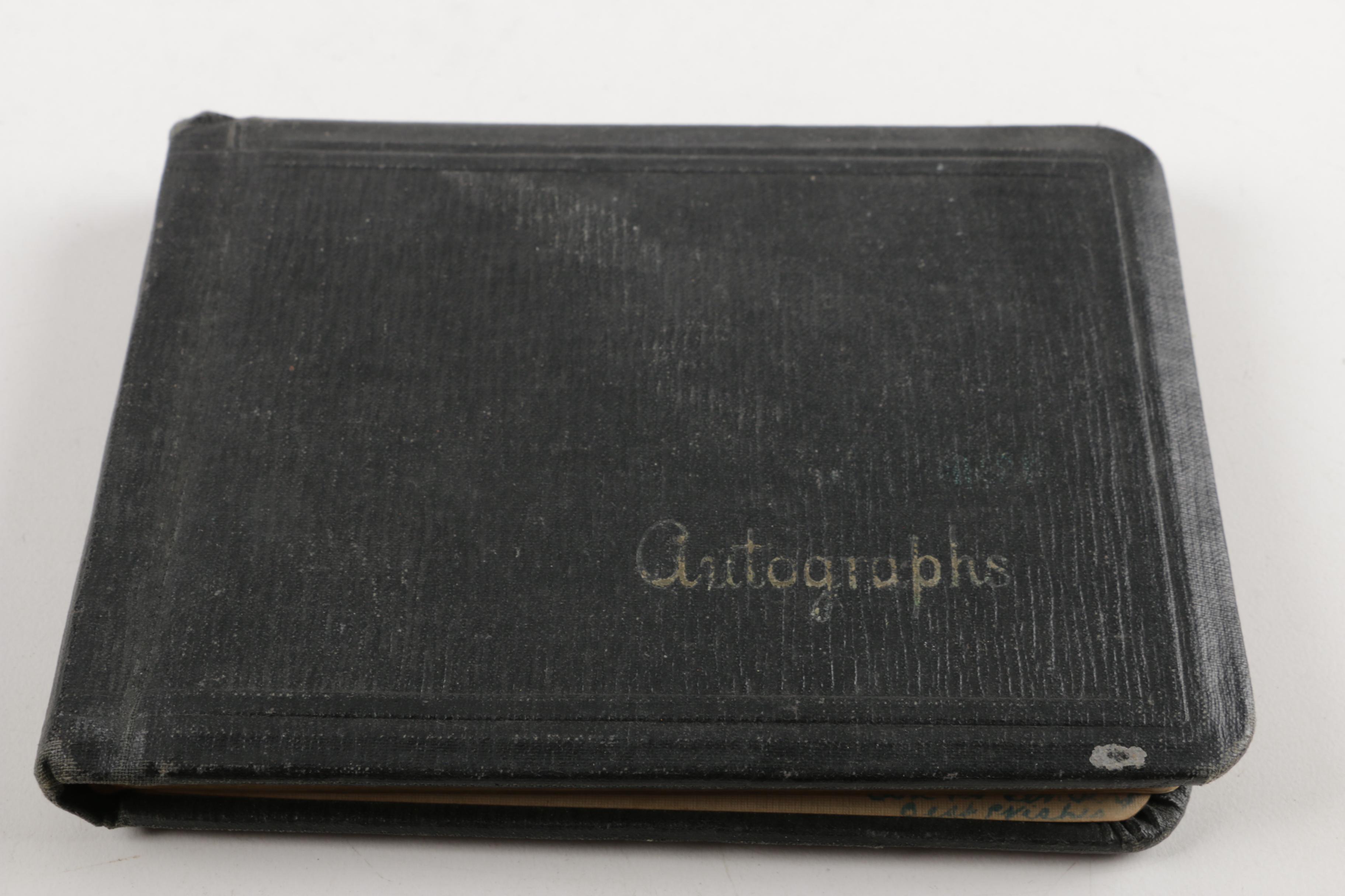 1920s Signed Autograph Books
