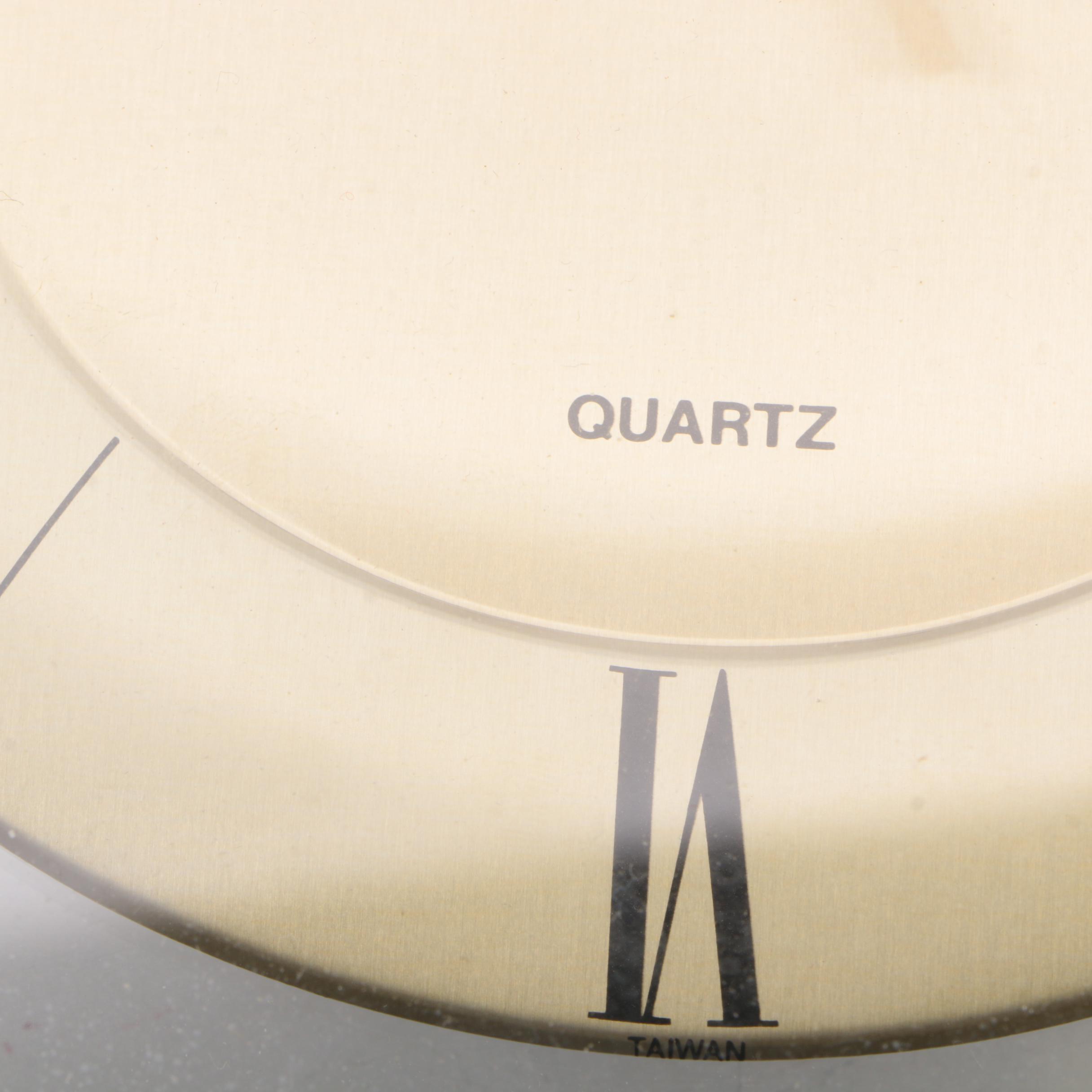 Contemporary Heirloom Quartz Wall Clock