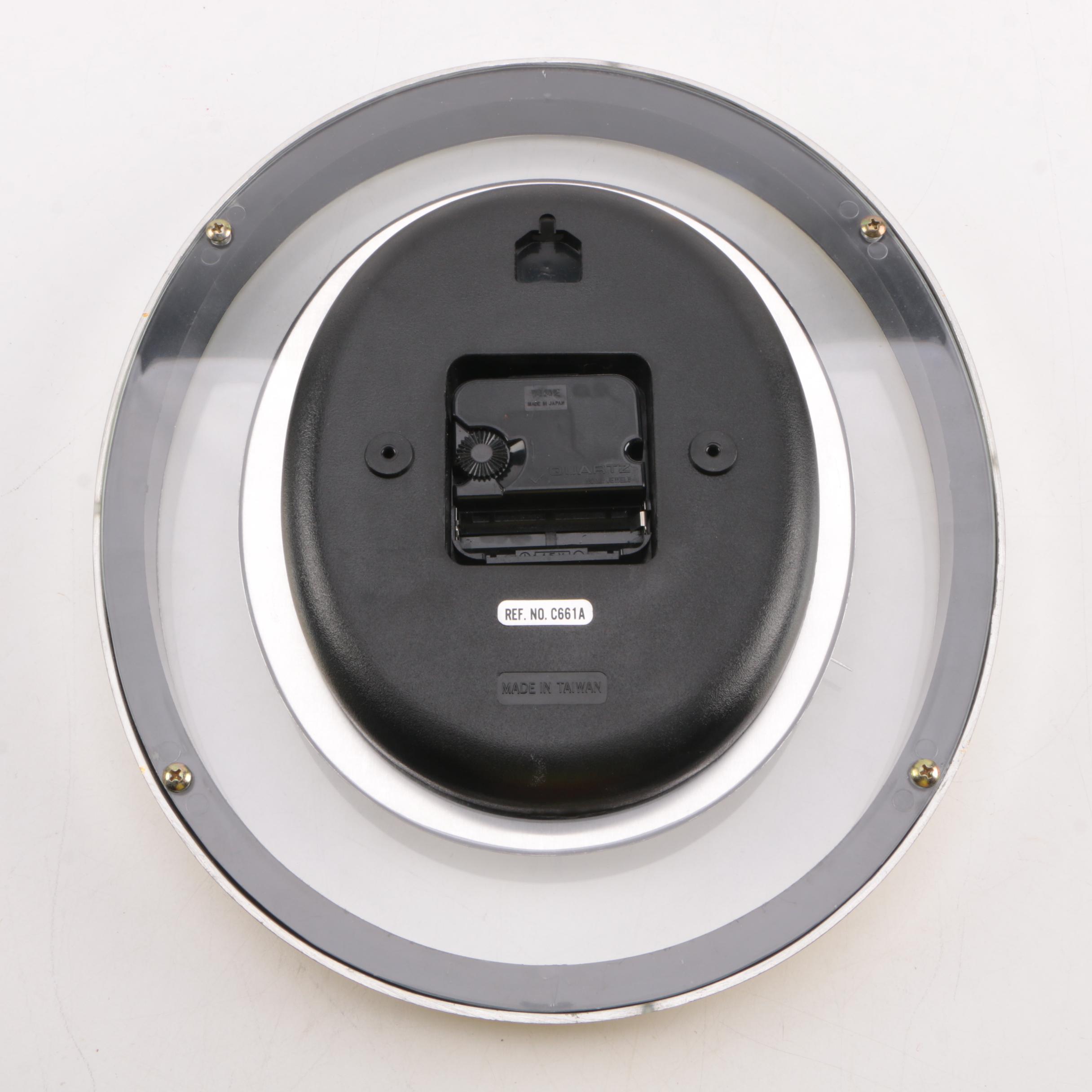 Contemporary Heirloom Quartz Wall Clock