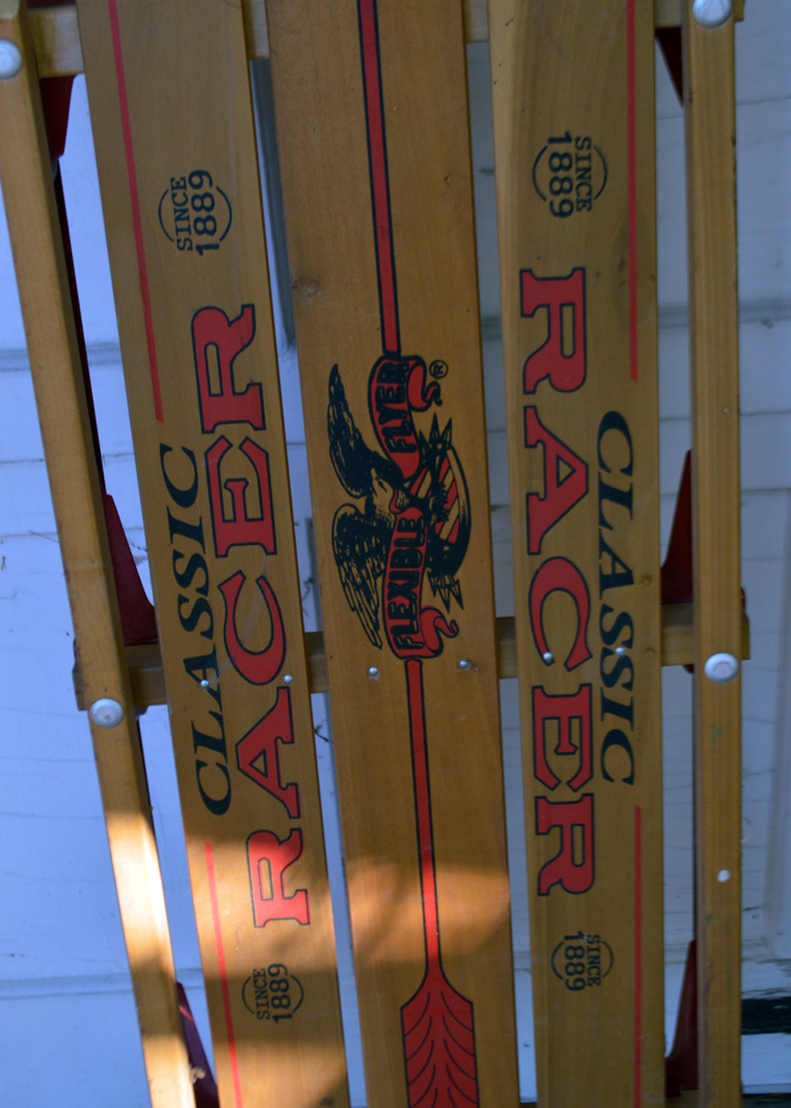 Pair of Vintage Classic Racer Flexible Flyer Sleds