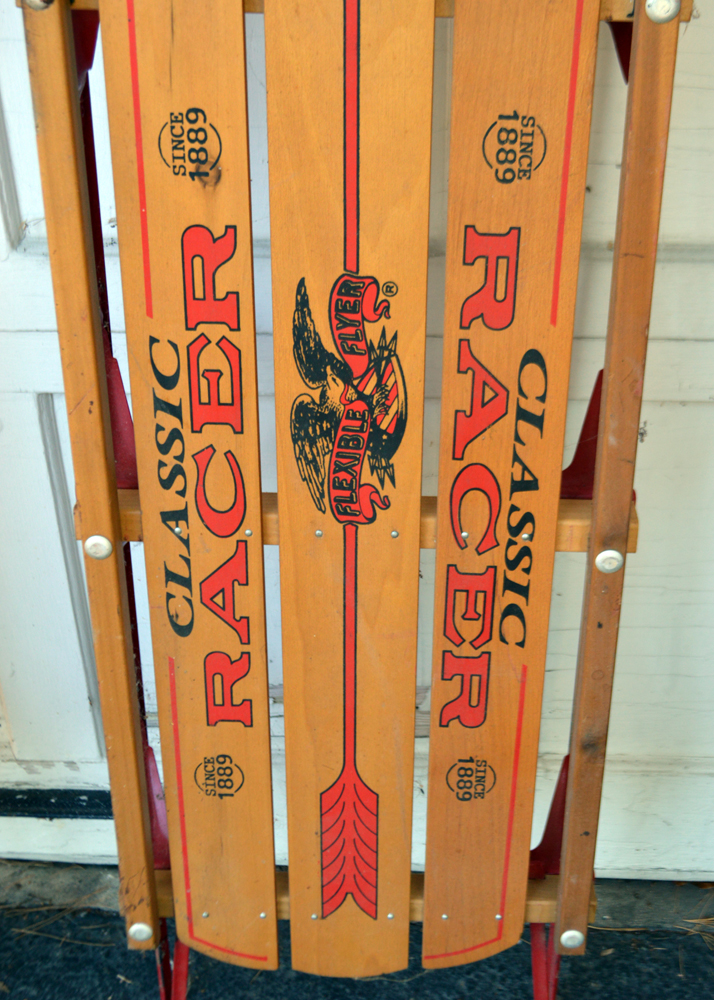 Pair of Vintage Classic Racer Flexible Flyer Sleds