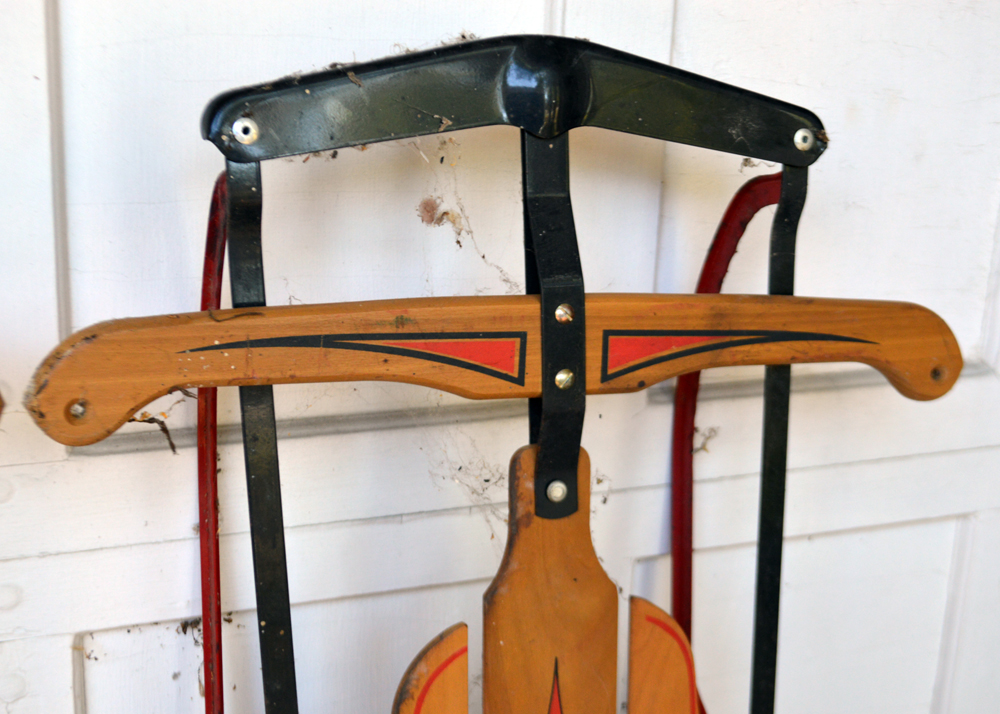 Pair of Vintage Classic Racer Flexible Flyer Sleds