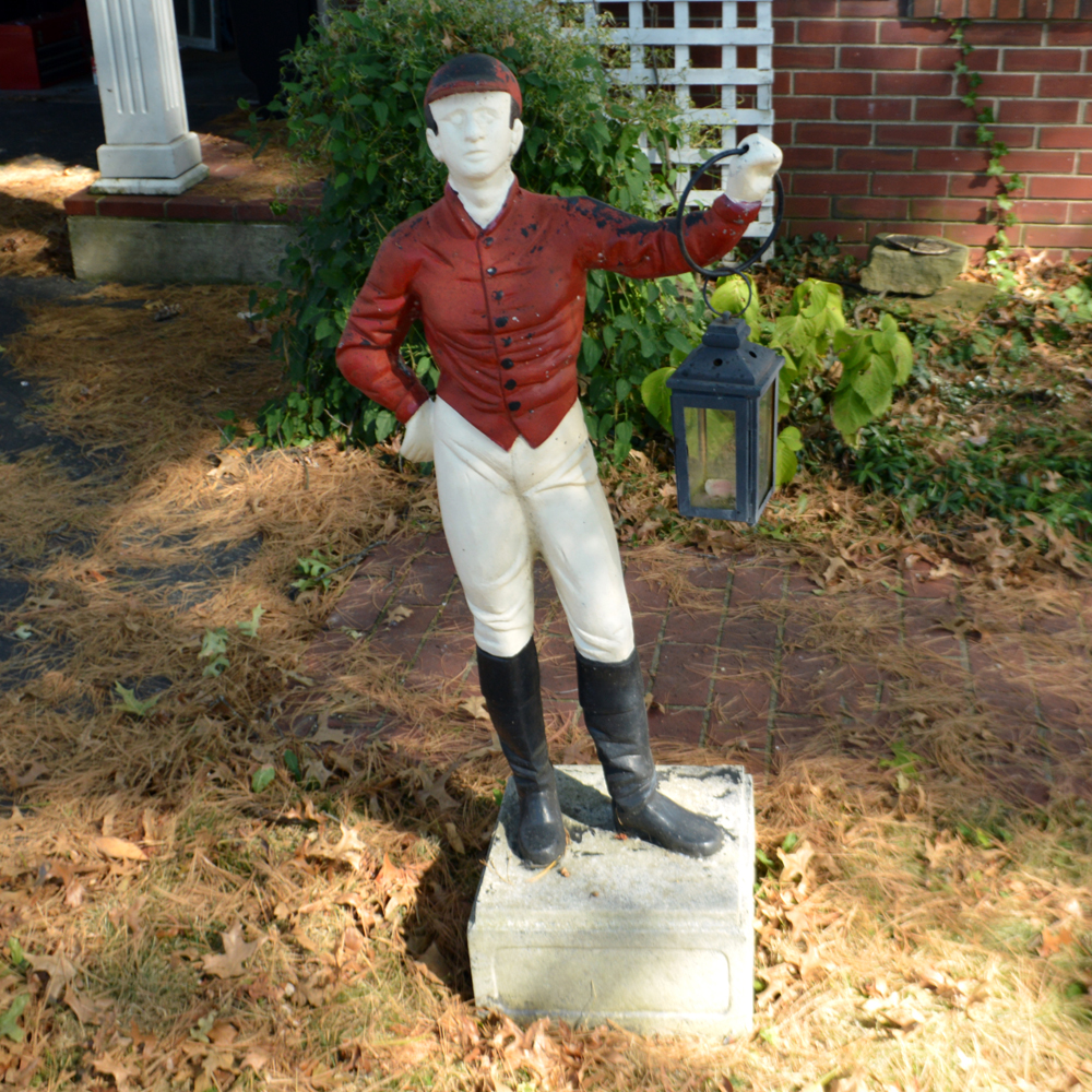Jockey Lawn Statue