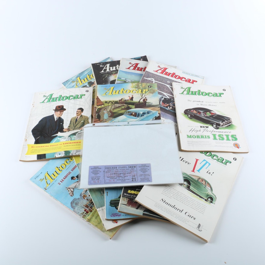 1950s-1960s "The Autocar" Magazines
