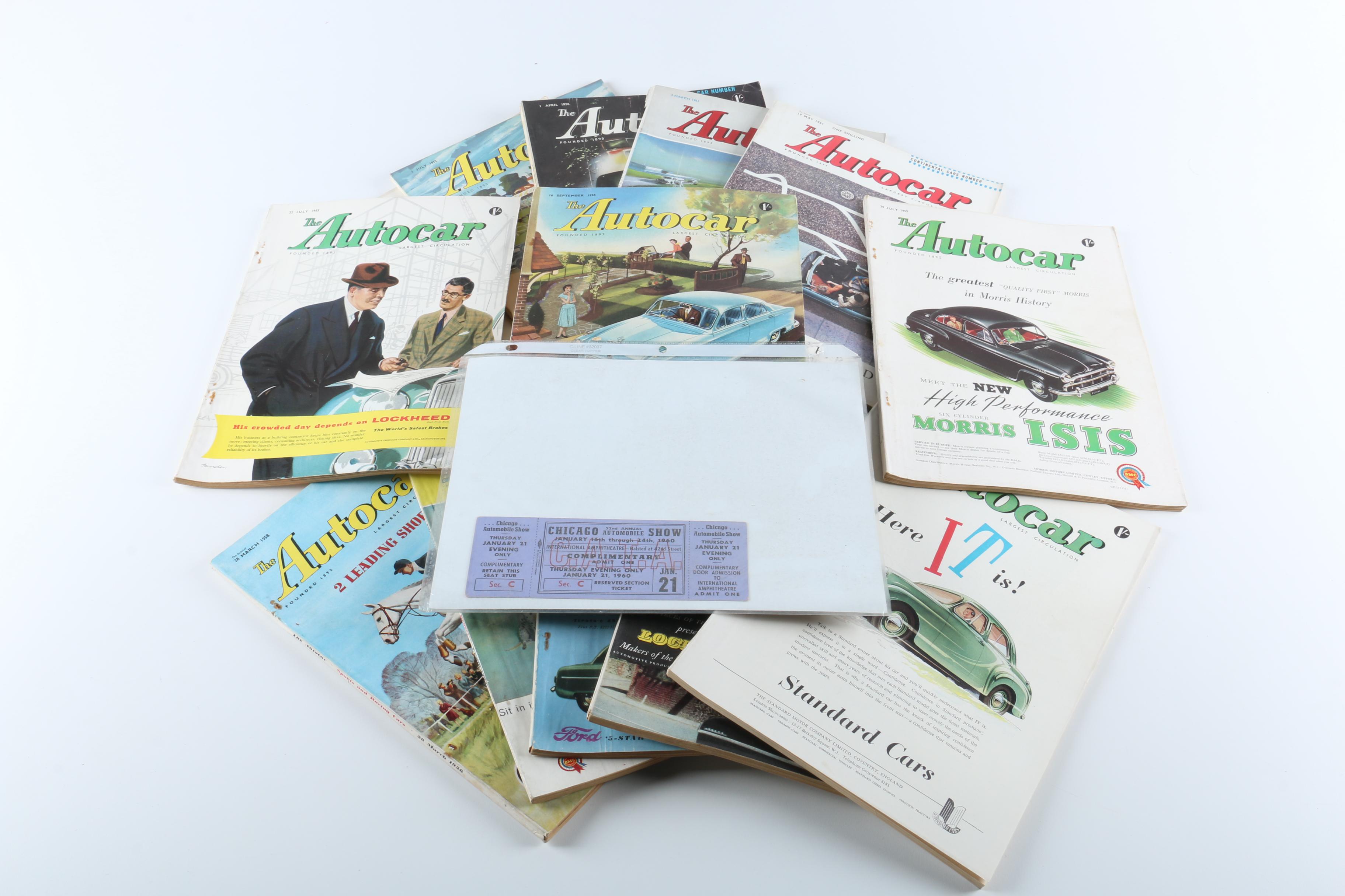 1950s-1960s "The Autocar" Magazines