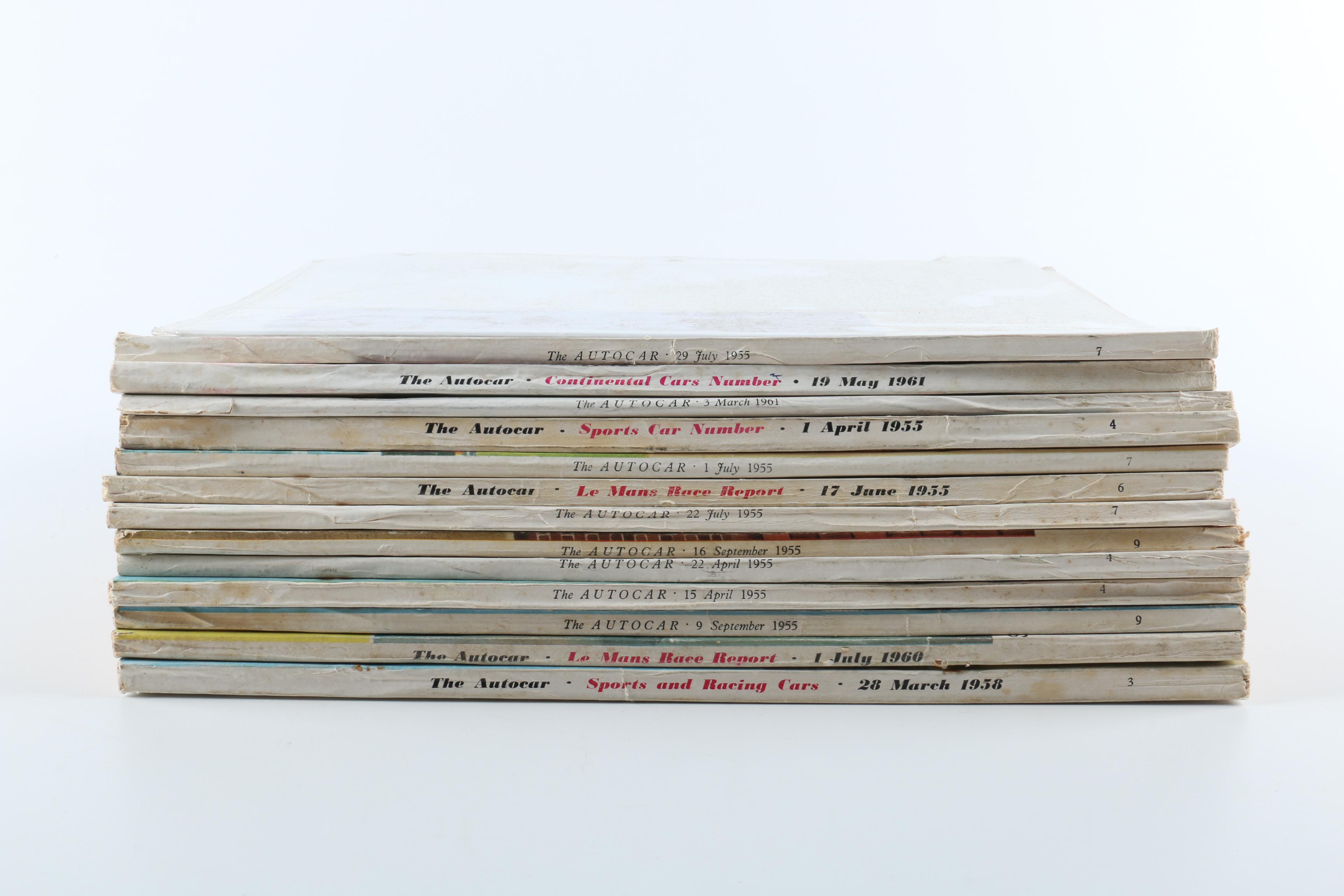 1950s-1960s "The Autocar" Magazines