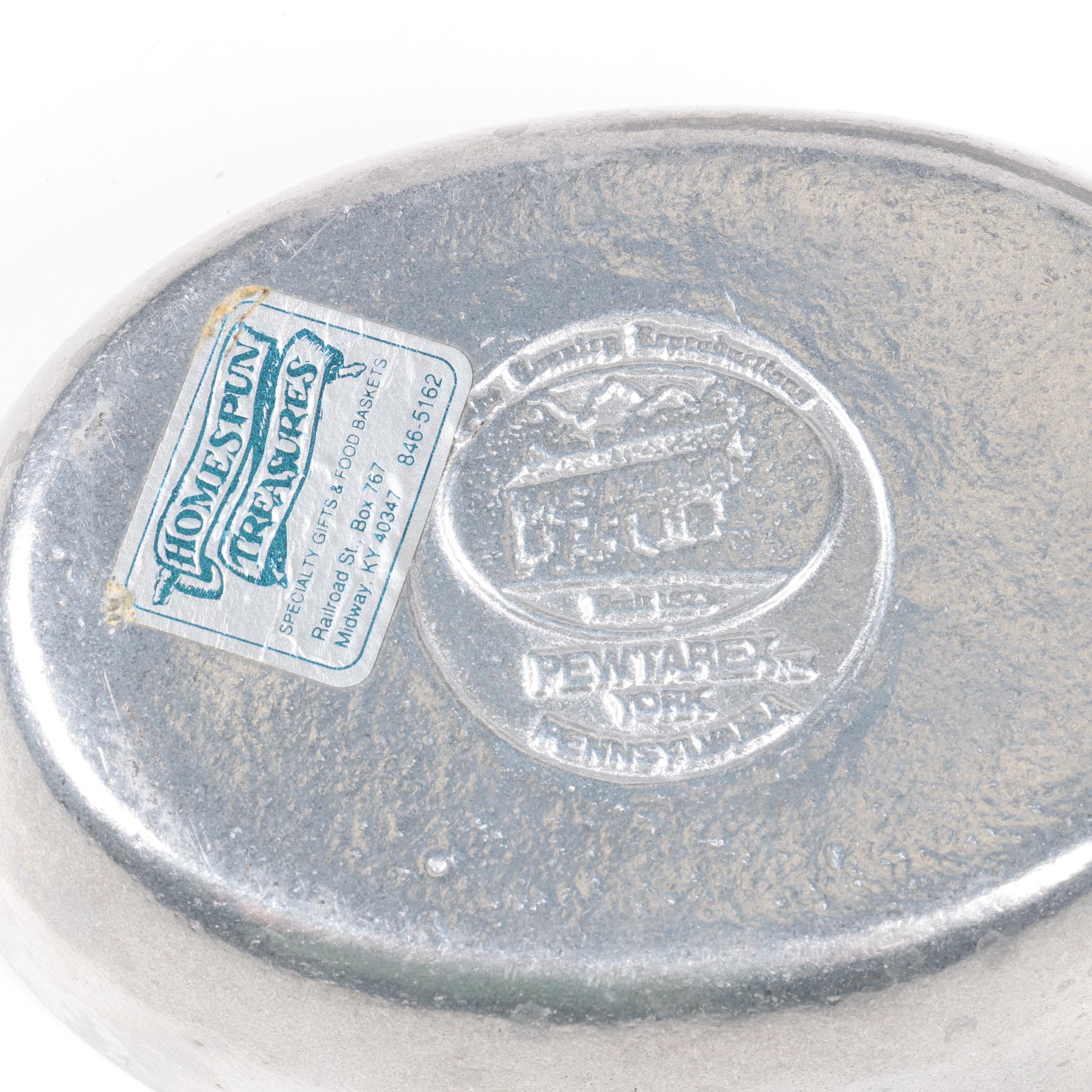 Vintage Pewterex  and Wilton Metal Serveware