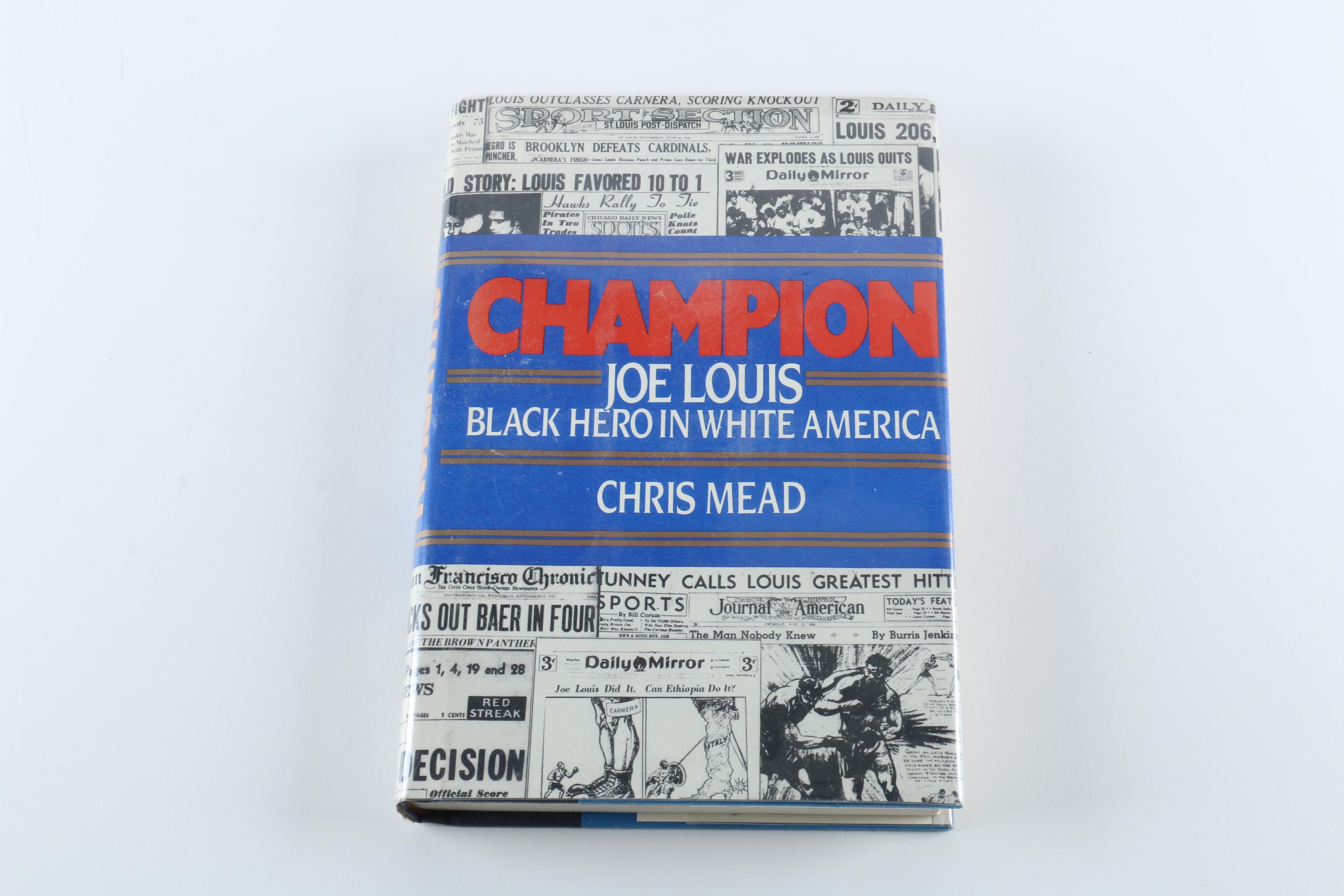 1985 "Champion : Joe Louis" by Chris Mead