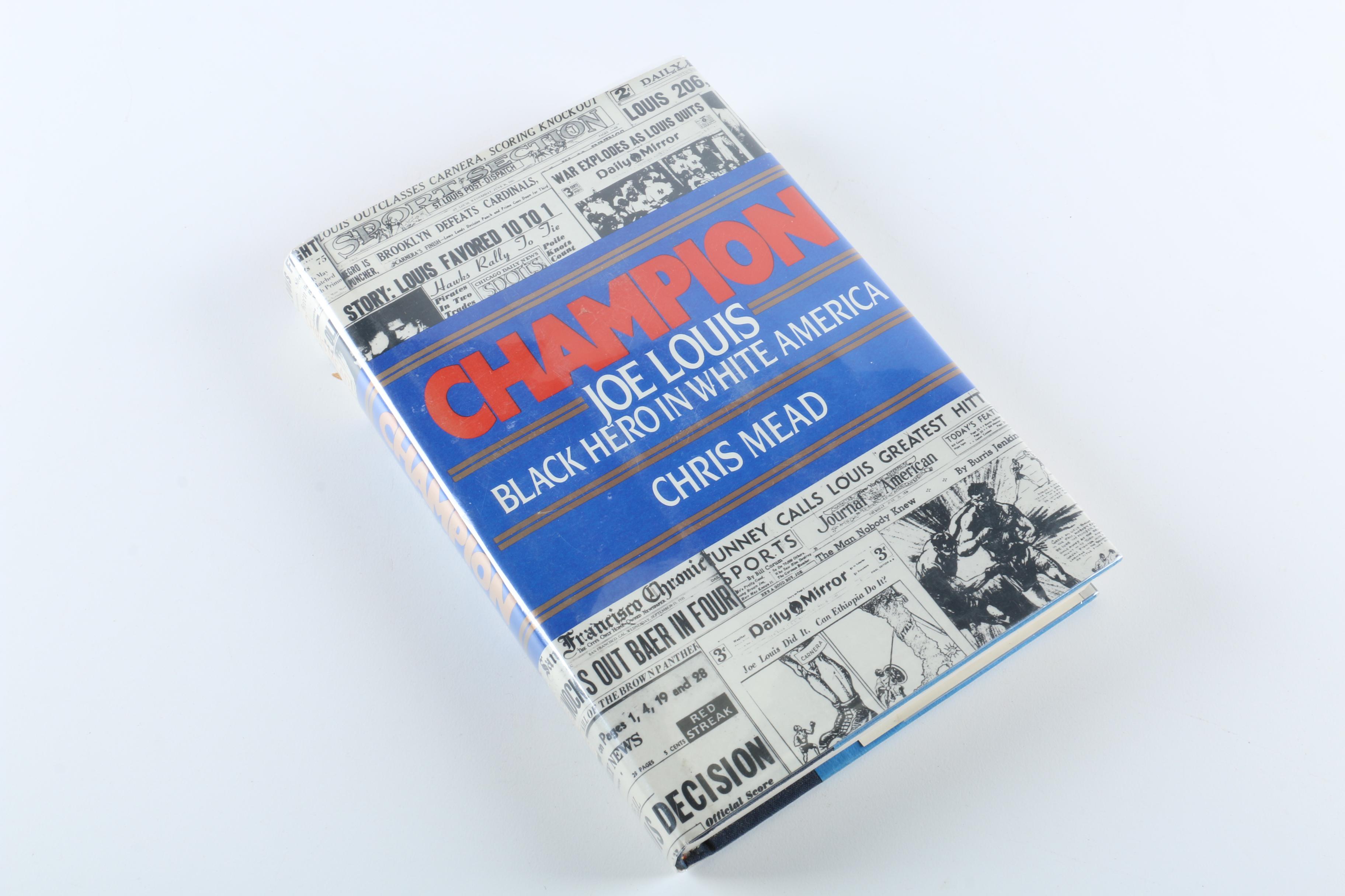 1985 "Champion : Joe Louis" by Chris Mead