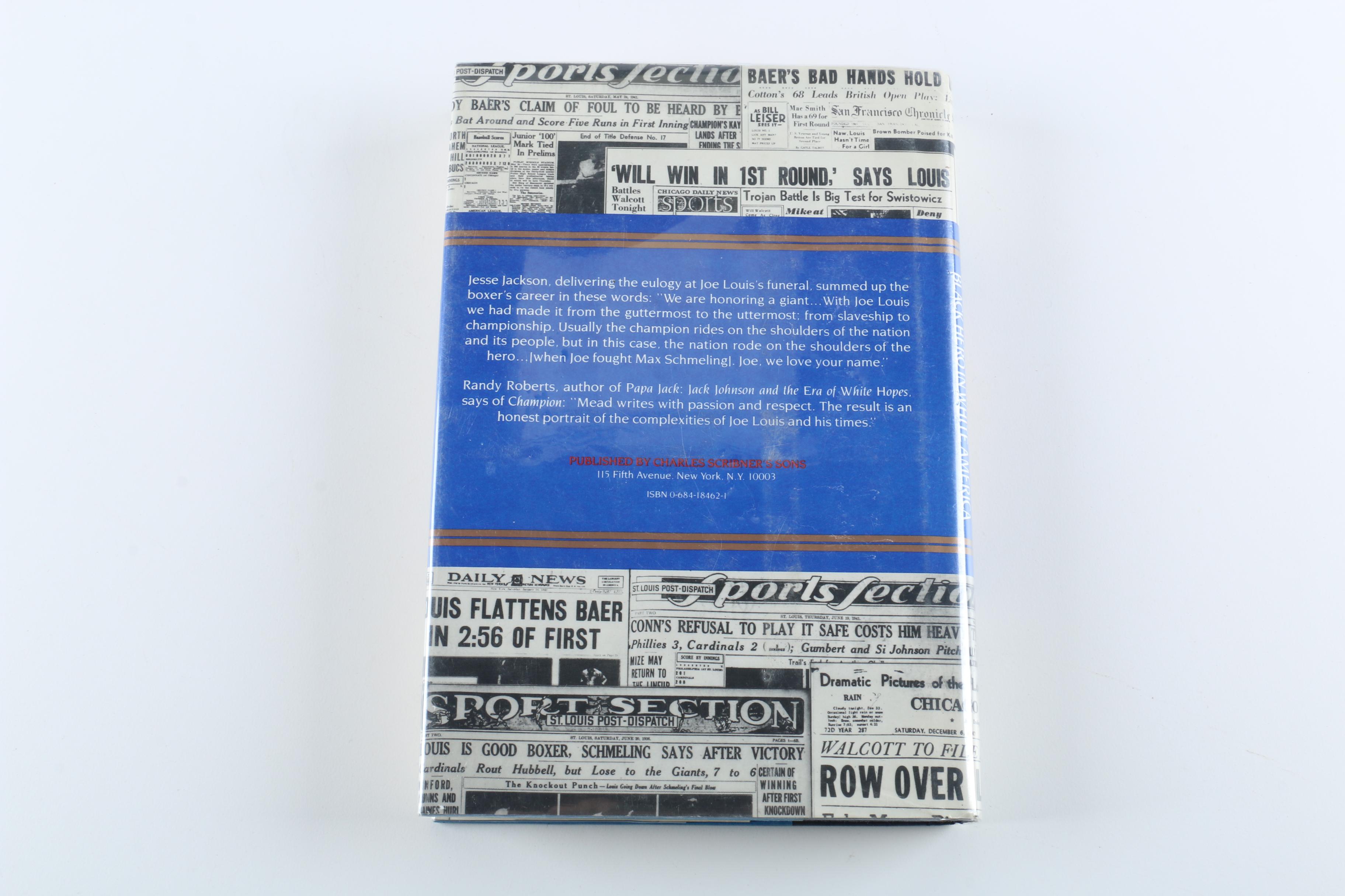 1985 "Champion : Joe Louis" by Chris Mead