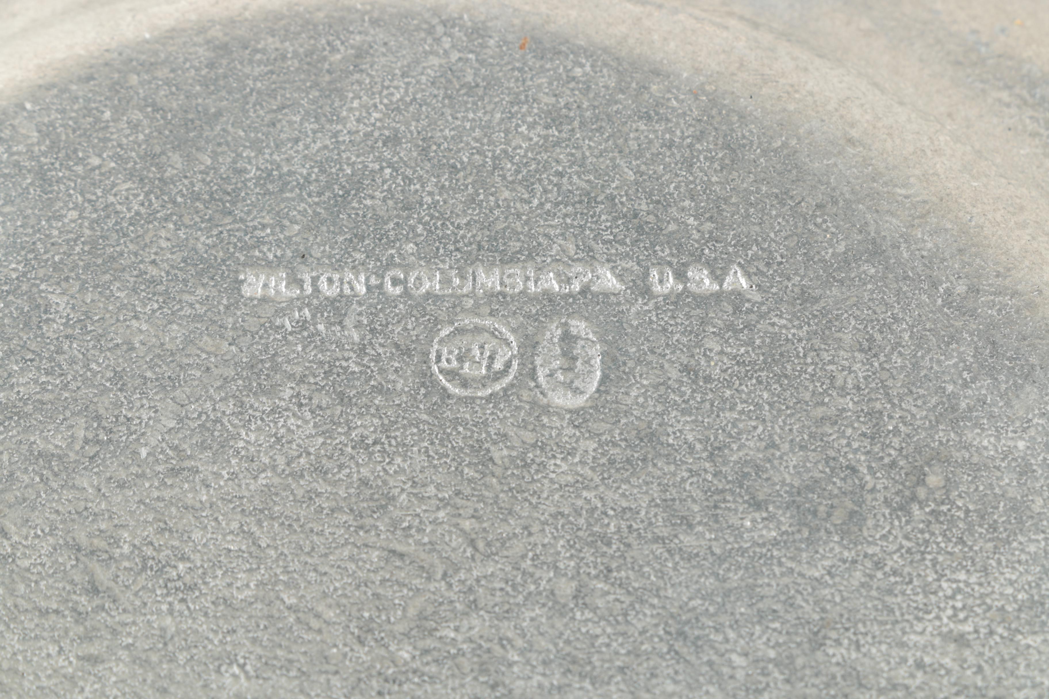 Vintage Wilton Armetale Plates