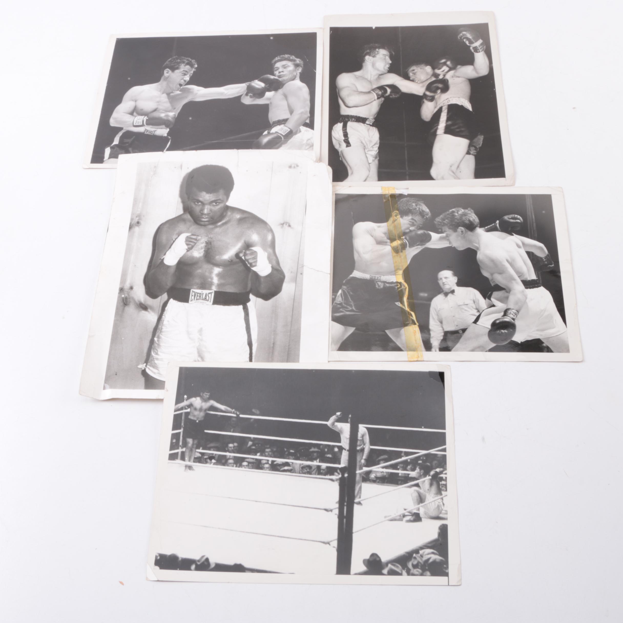 Boxing Photographs Featuring Muhammad Ali