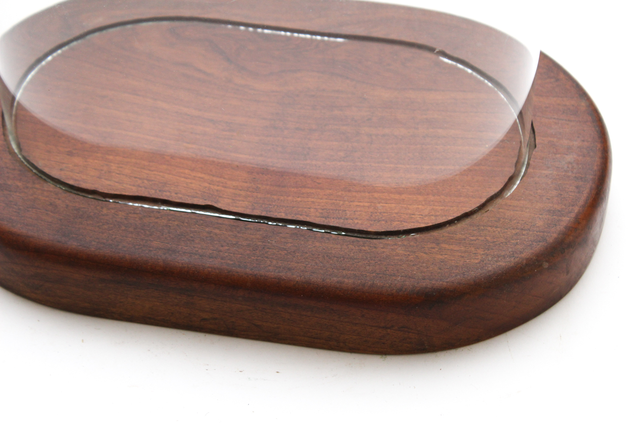 Large Oval Glass Dome Cloche