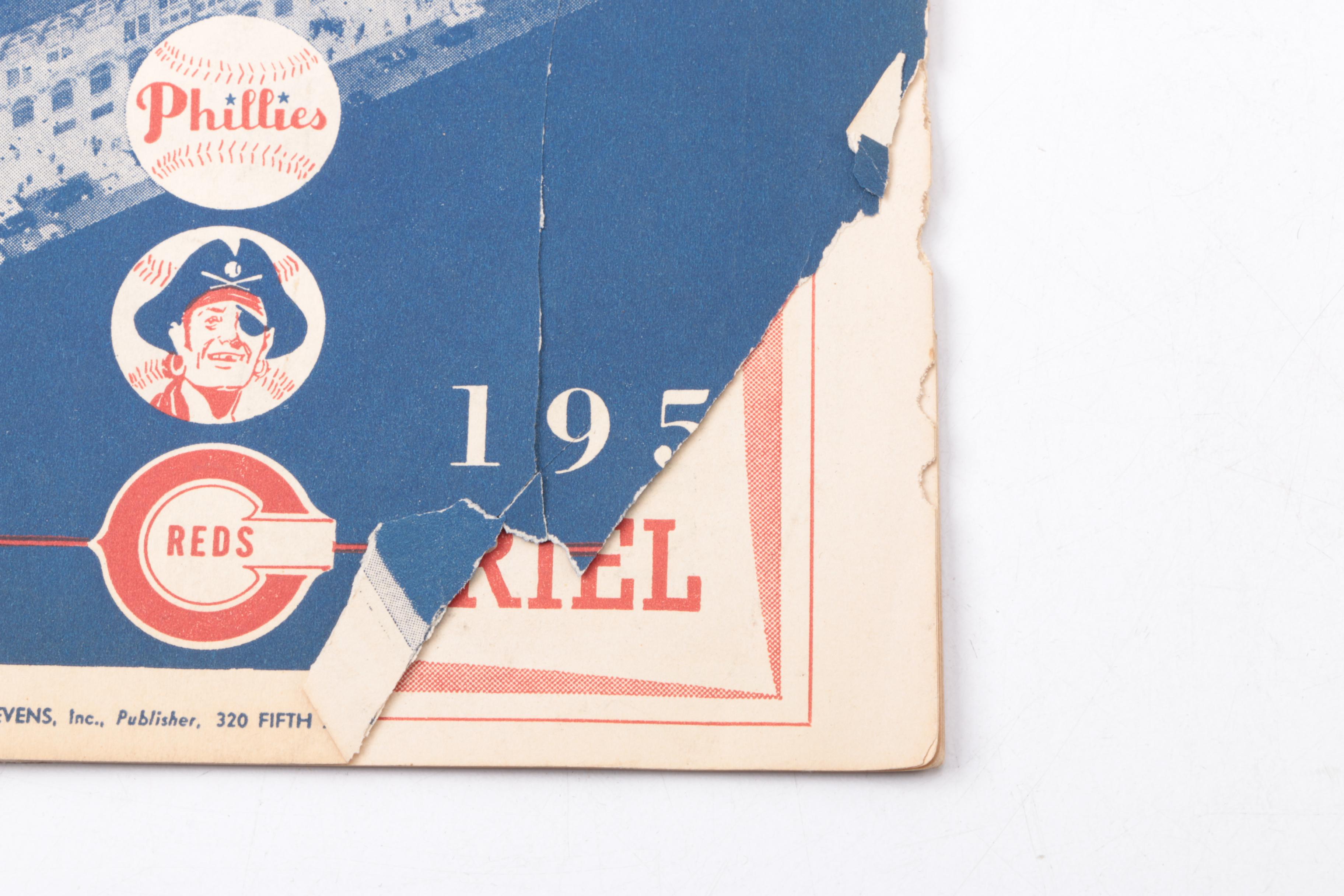 Vintage Baseball and Football Official Scorecards and Programs