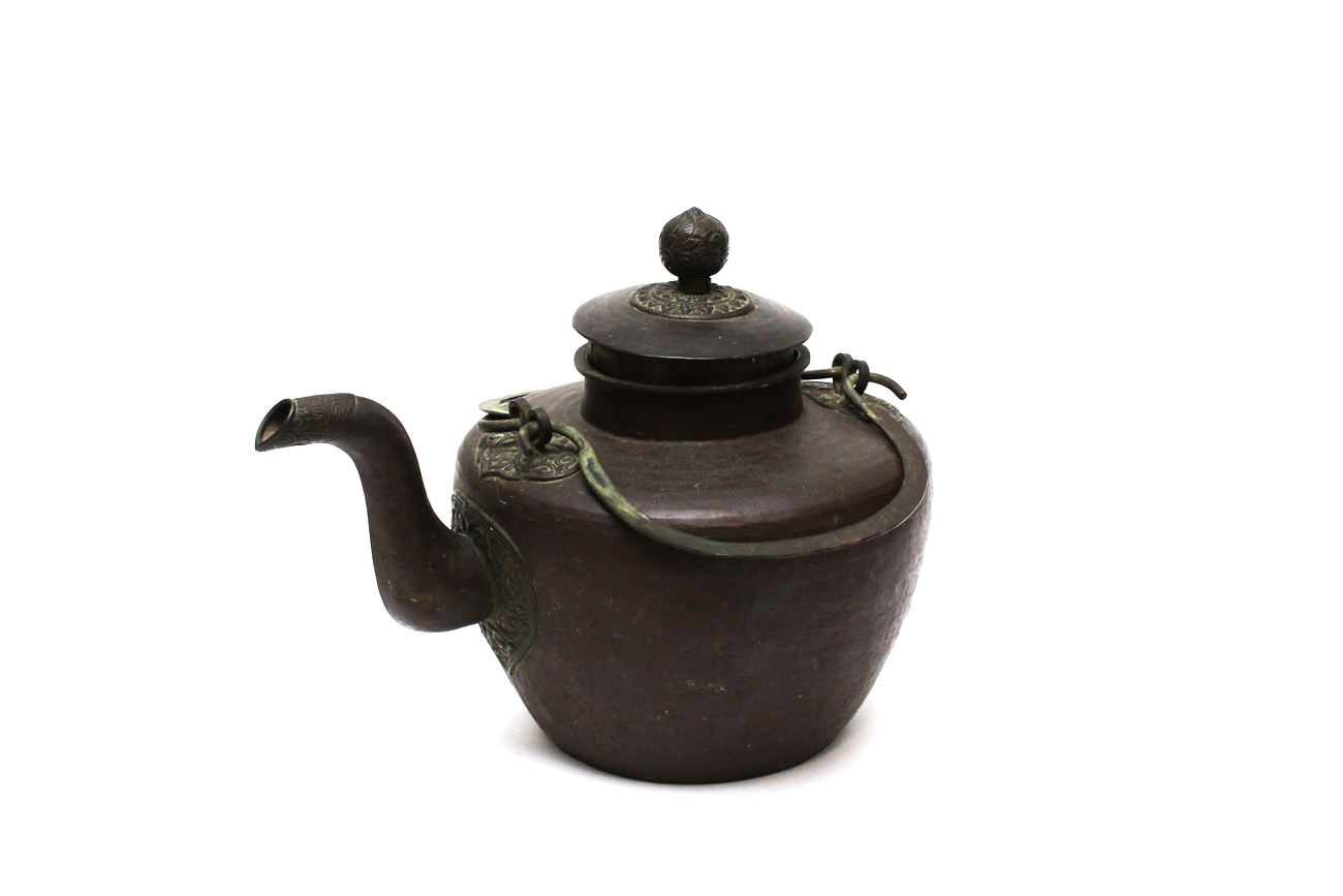 Large Antique Chinese Tea Kettle