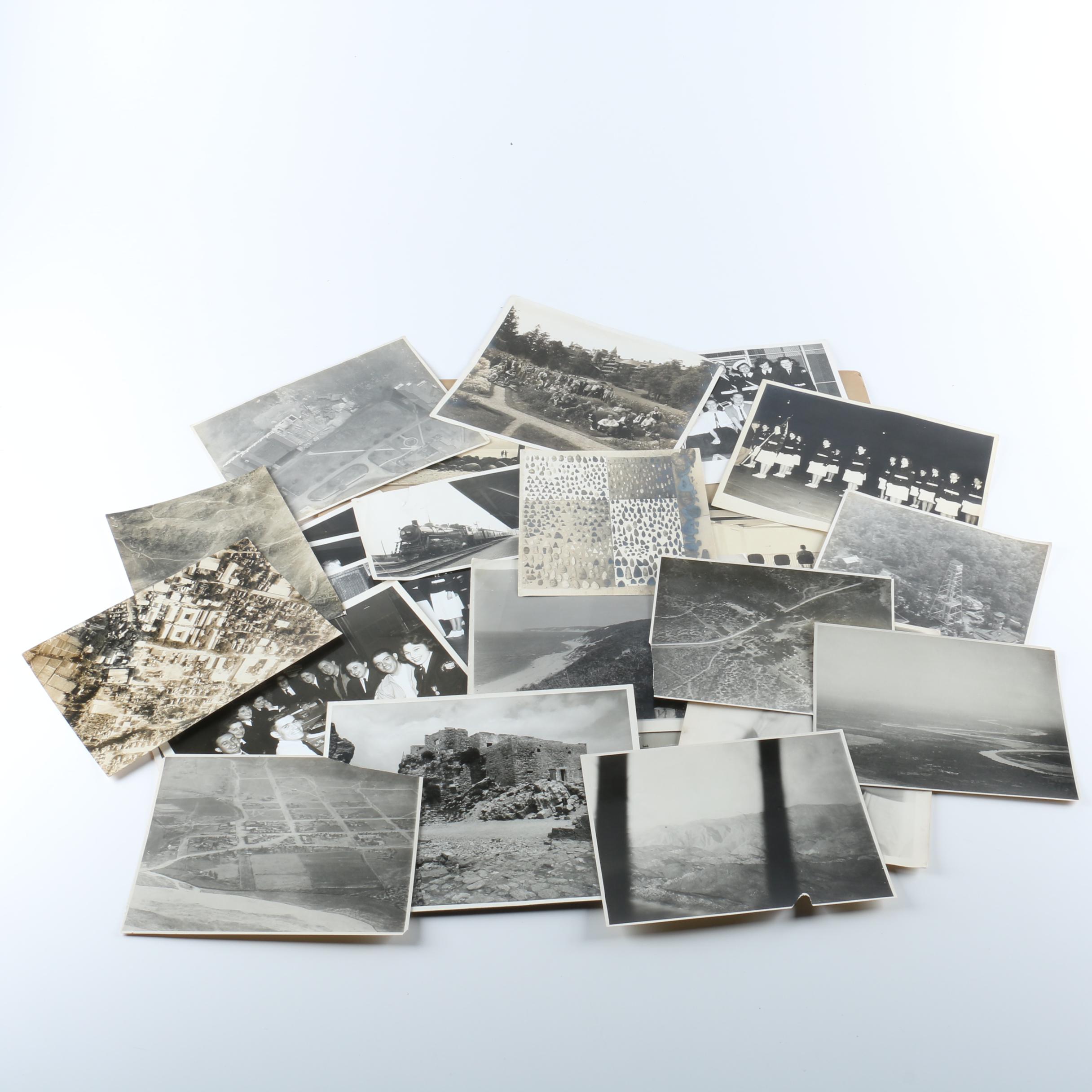 Collection of Vintage Black and White Photographs