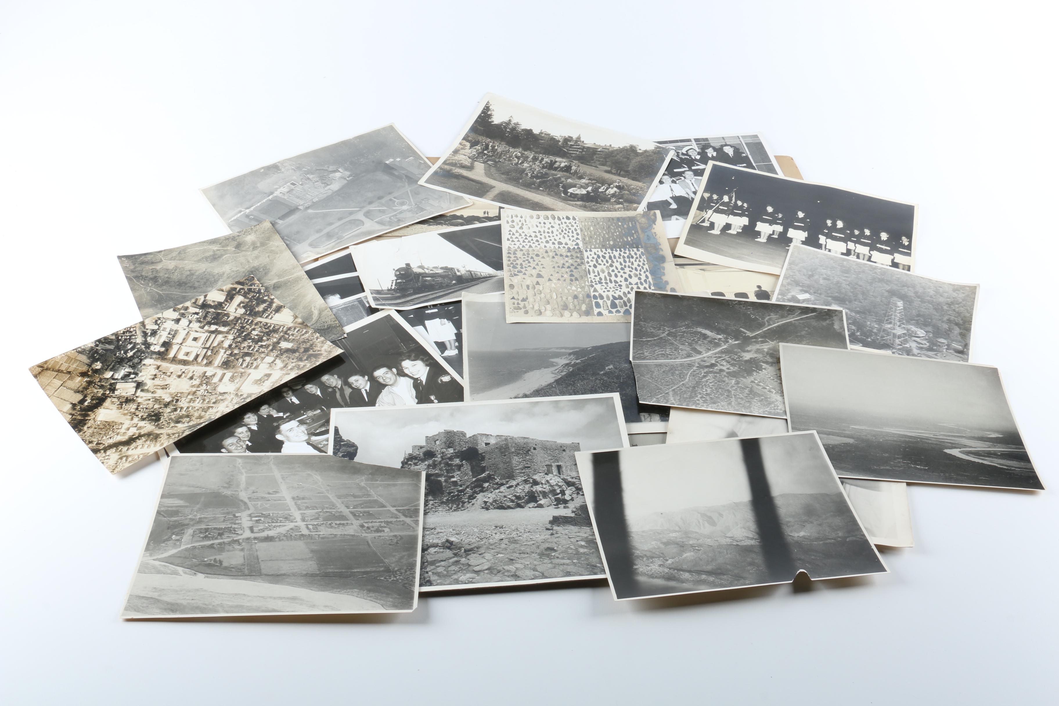 Collection of Vintage Black and White Photographs