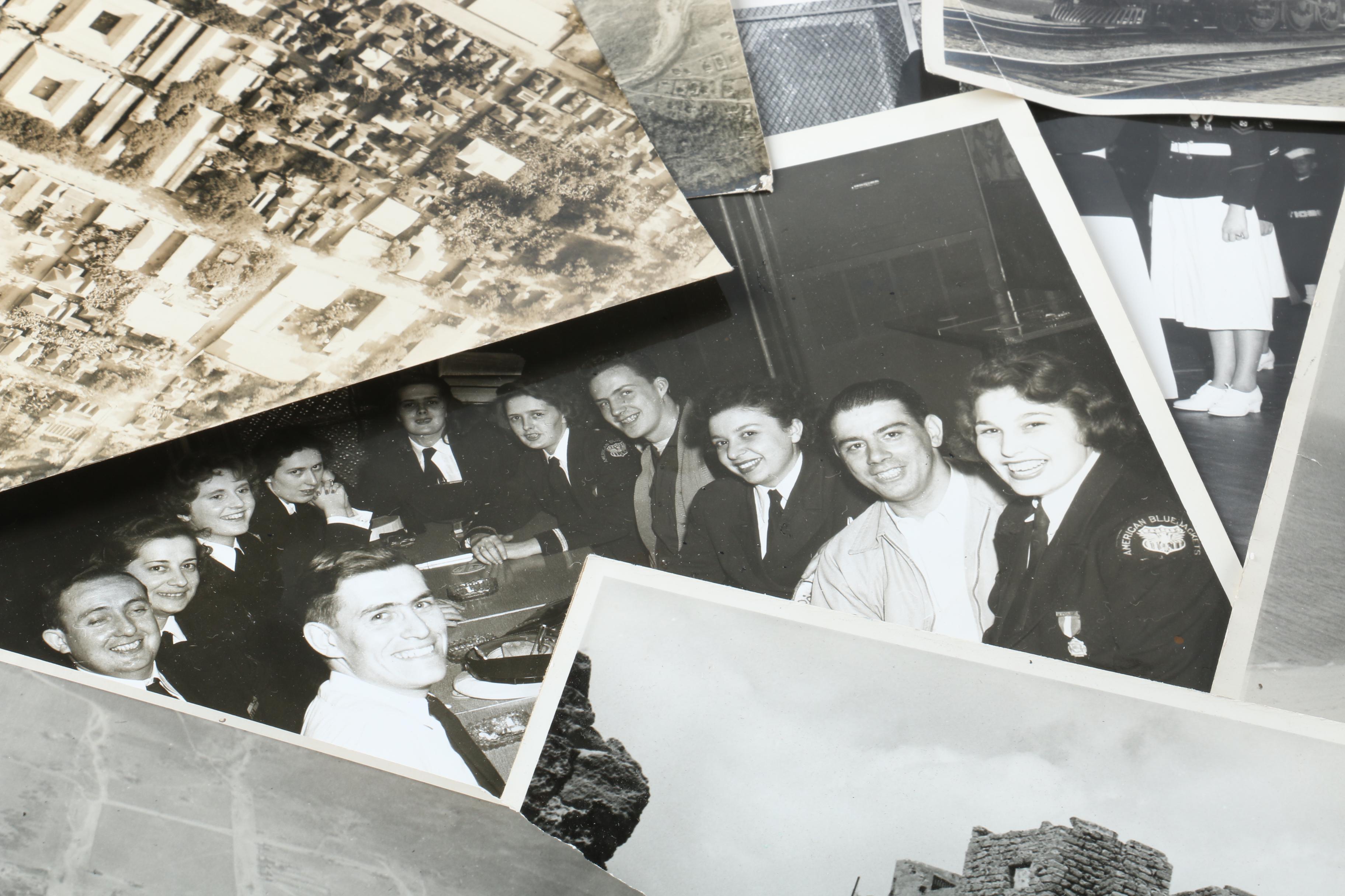 Collection of Vintage Black and White Photographs