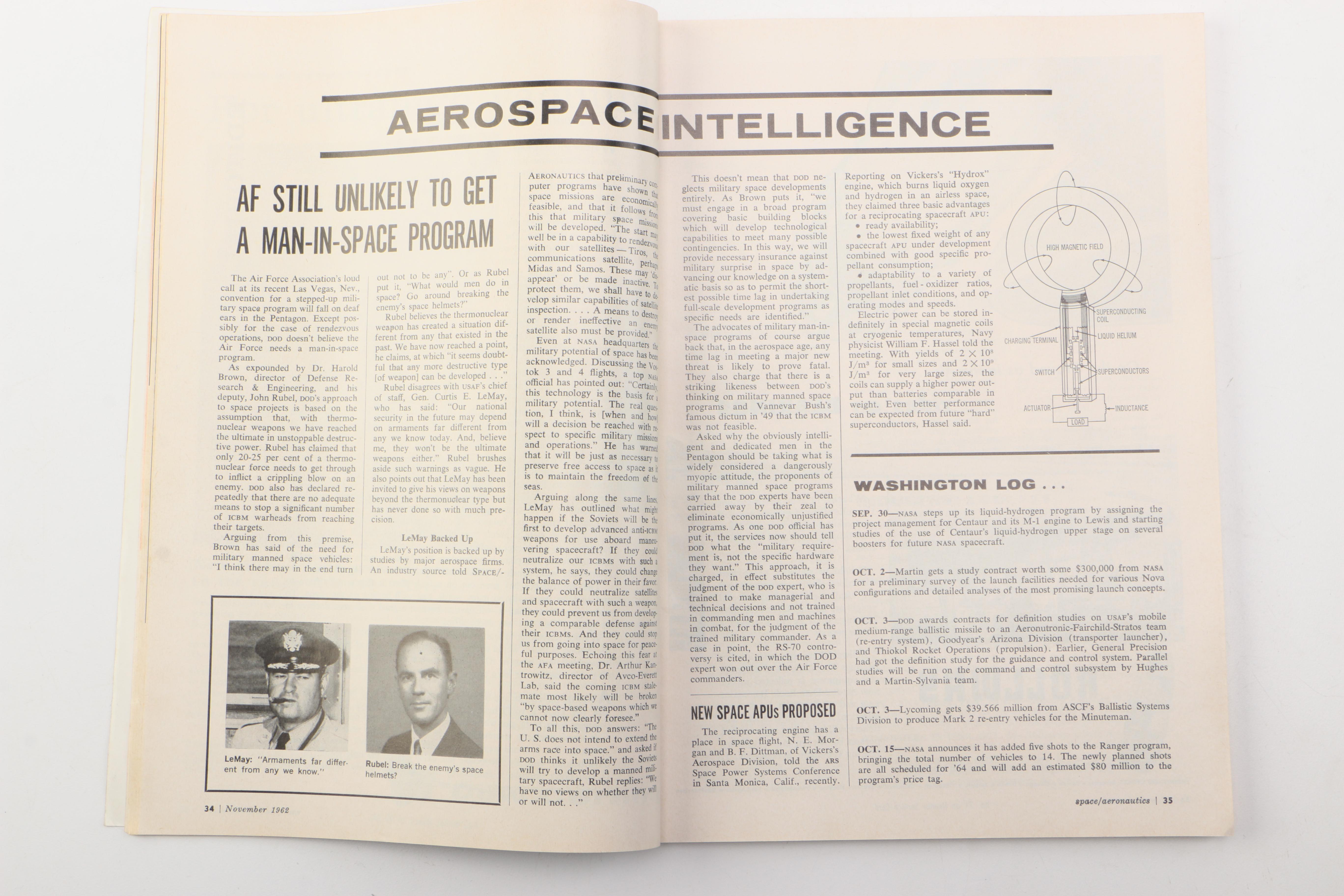 Vintage Aerospace Booklets and Poster