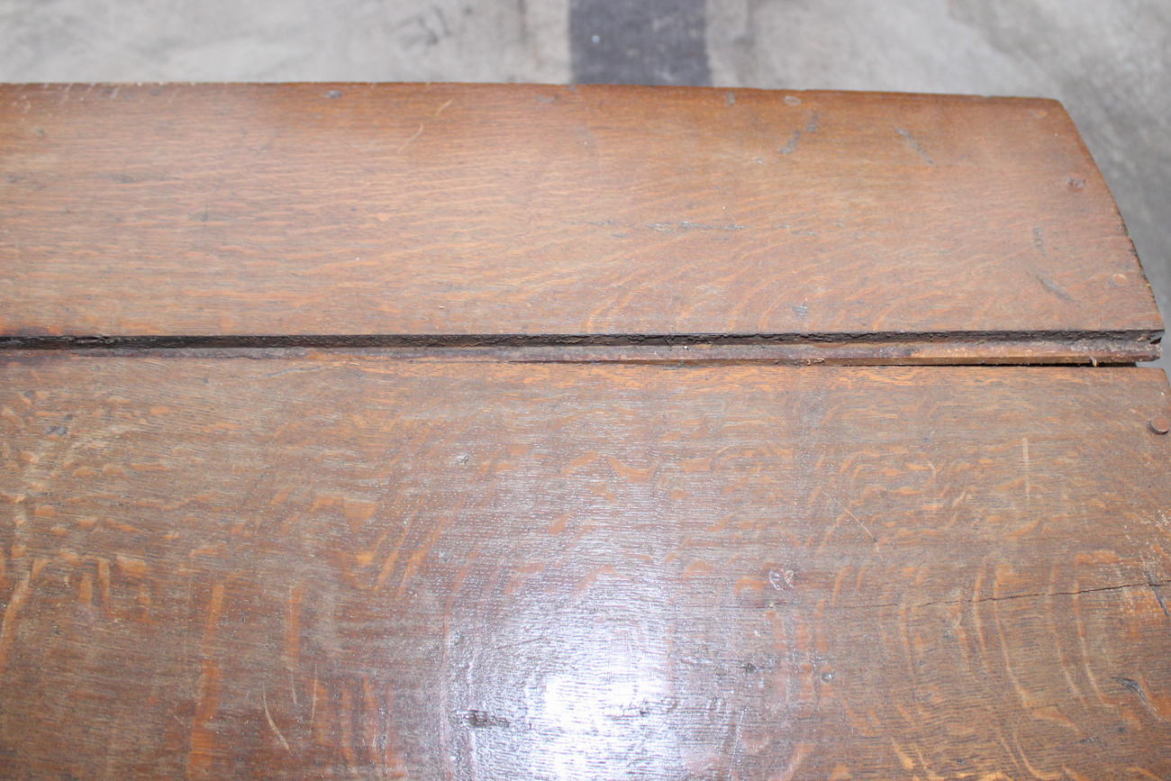 Large Antique Oak Sea Chest