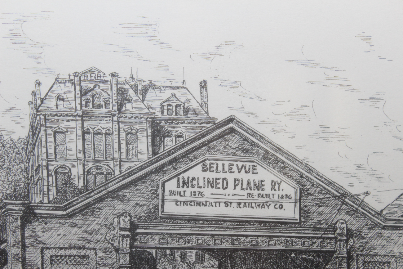 Geneva South Intaglio Print "Clifton Incline"