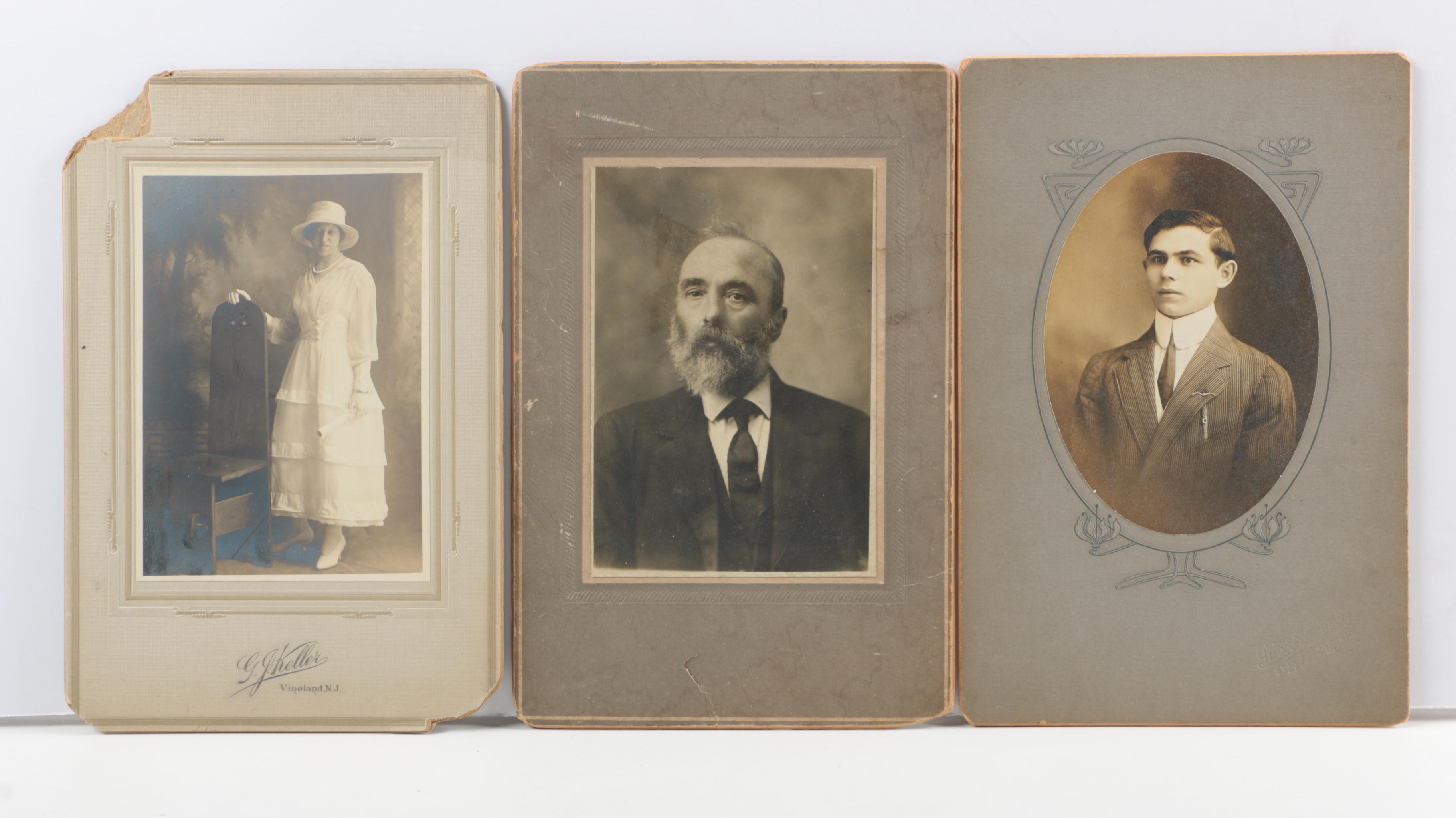 Assortment of Vintage Photography Portraits