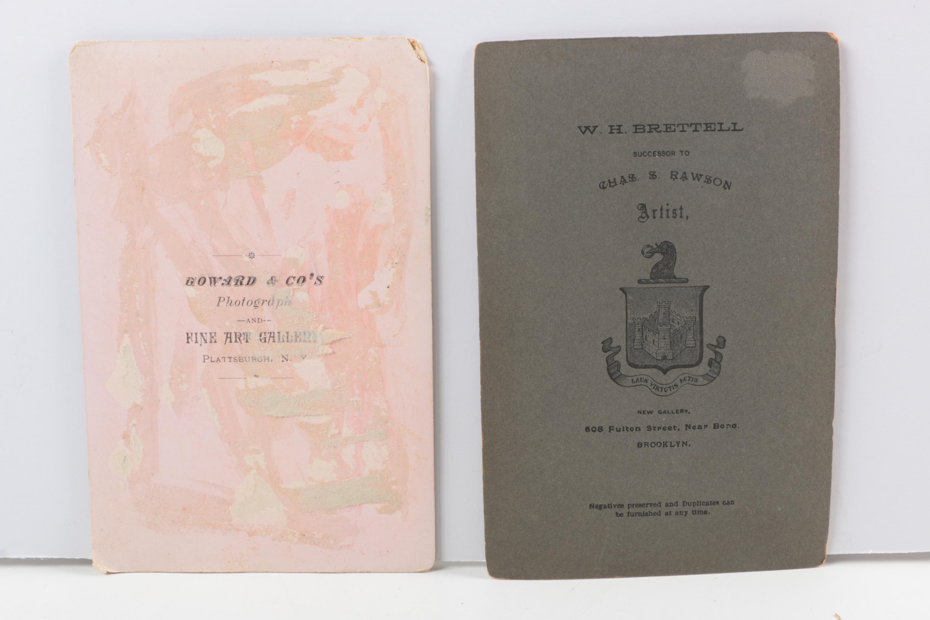 Assortment of Vintage Photography Portraits