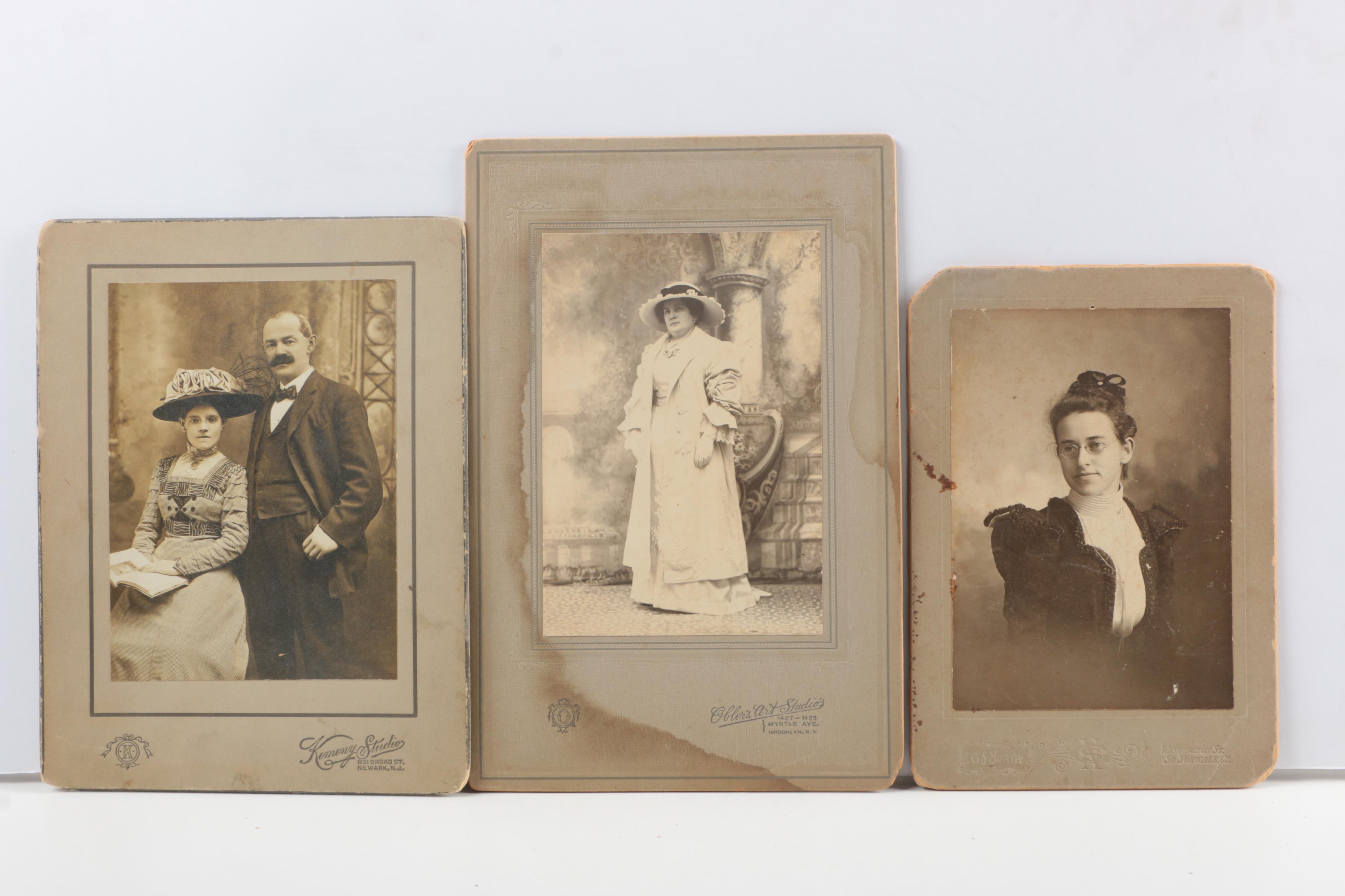 Assortment of Vintage Photography Portraits