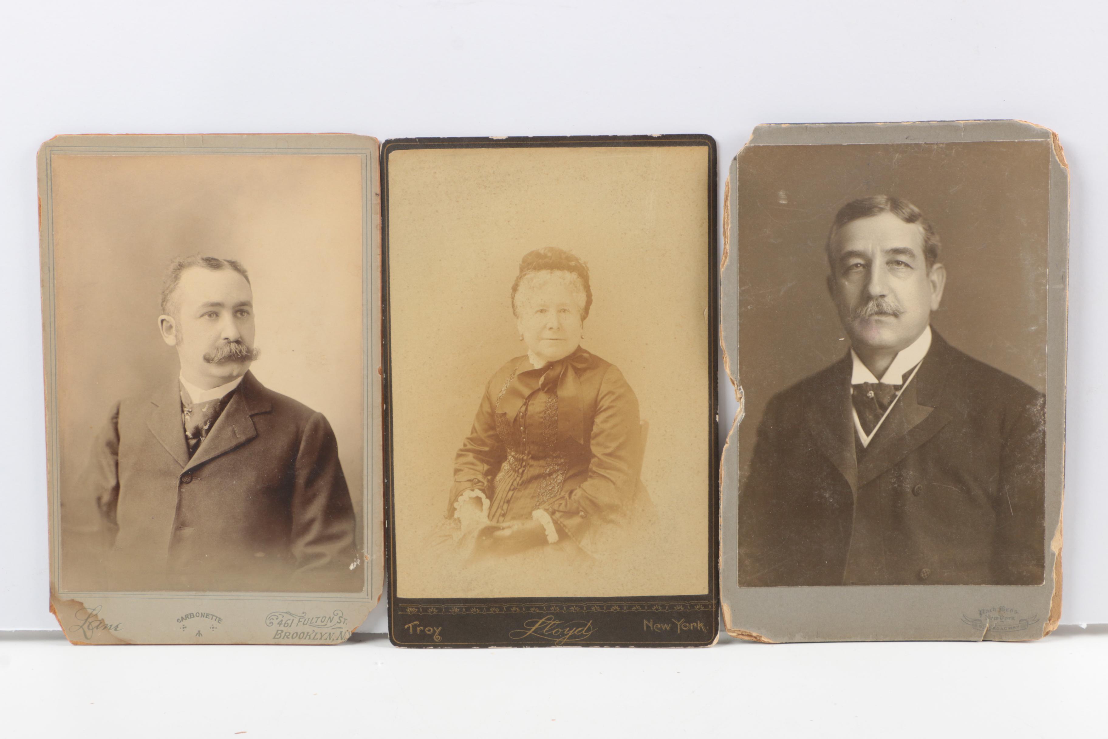 Assortment of Vintage Photography Portraits