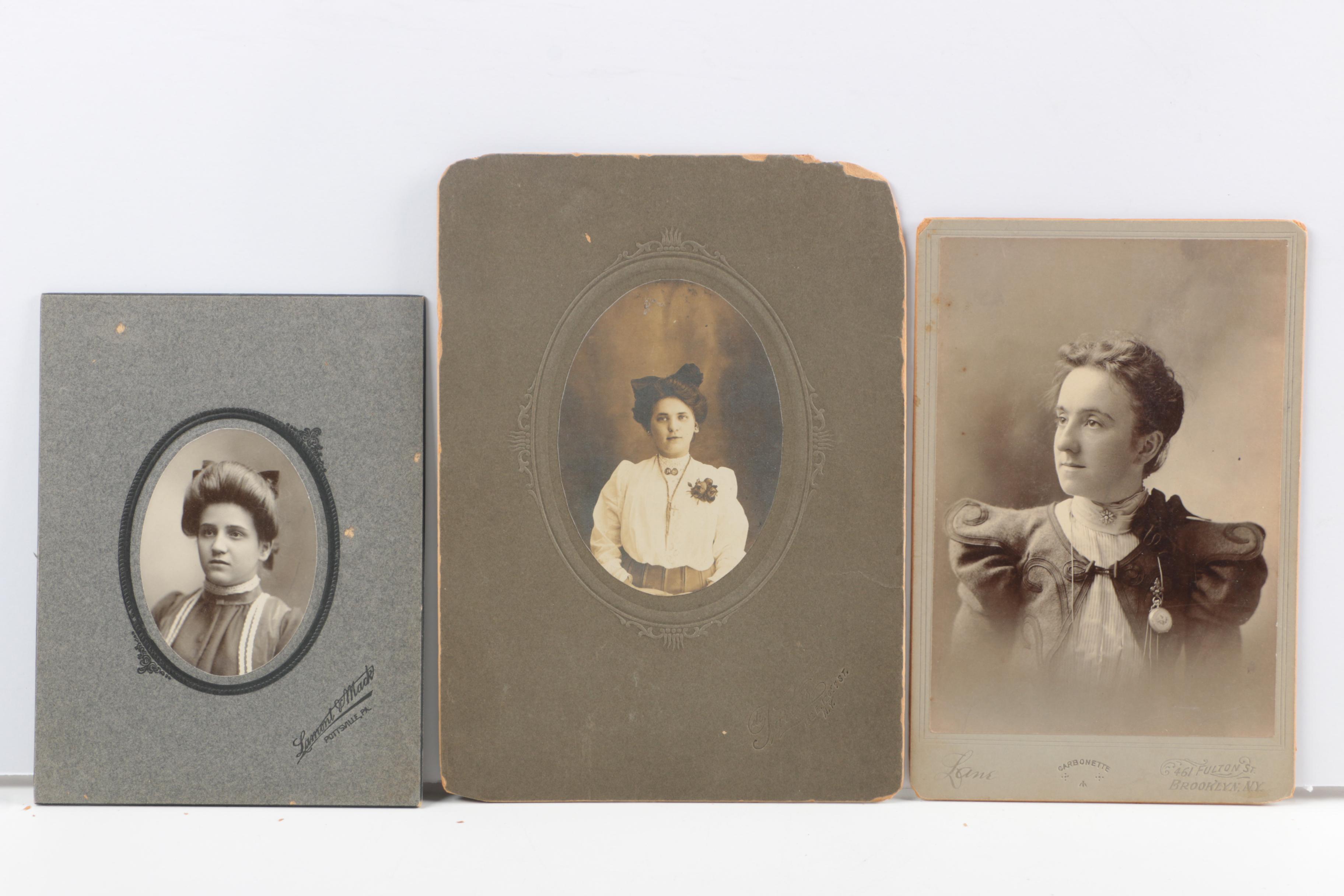 Assortment of Vintage Photography Portraits