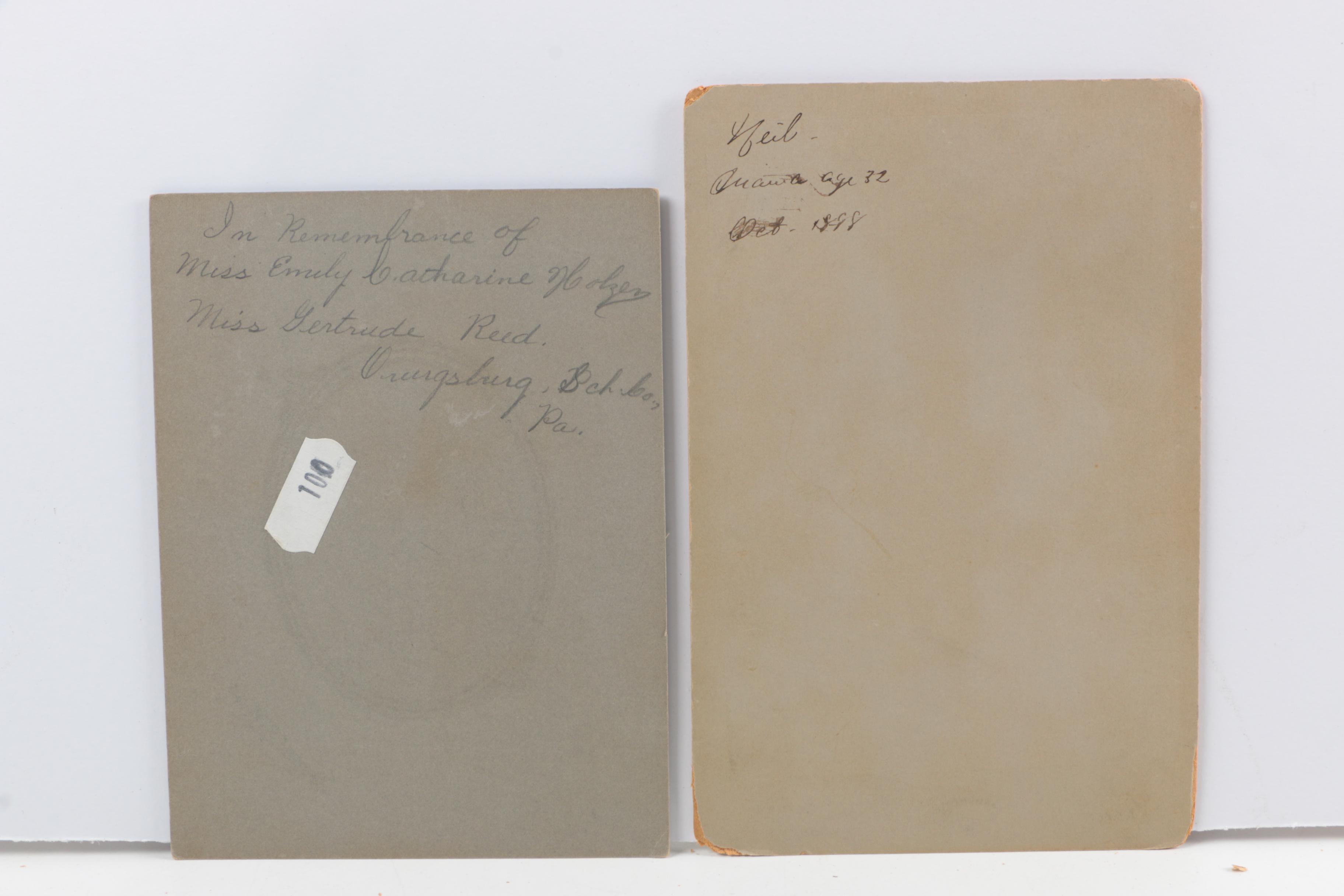 Assortment of Vintage Photography Portraits