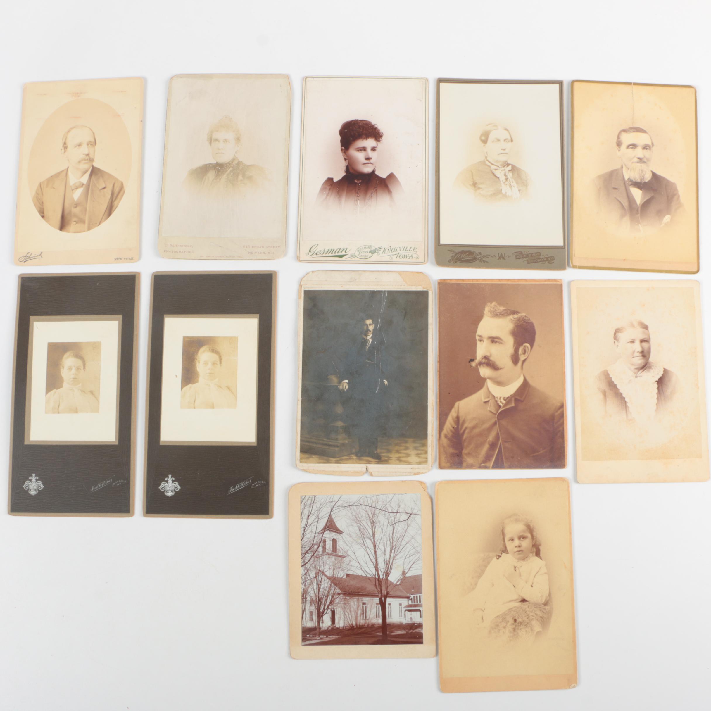 Assortment of Vintage Photography Portraits