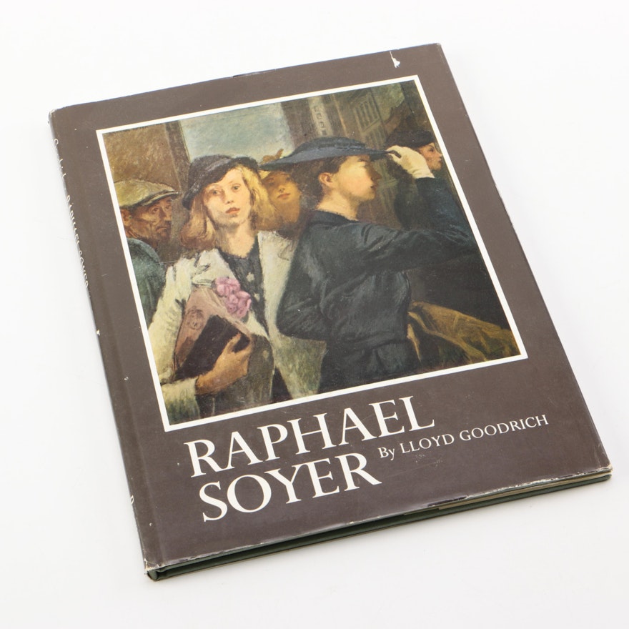 1967 Signed "Raphael Soyer" by Lloyd Goodrich