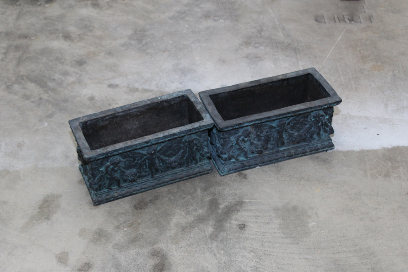 Pair of Outdoor Planters