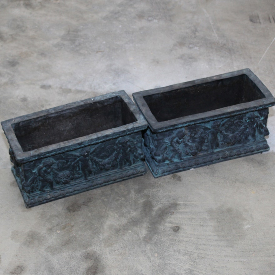 Pair of Outdoor Planters