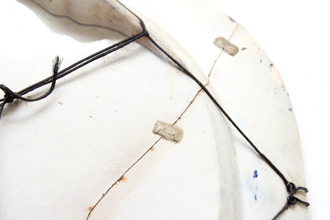 19th Century Clews Staffordshire General Lafayette Platter