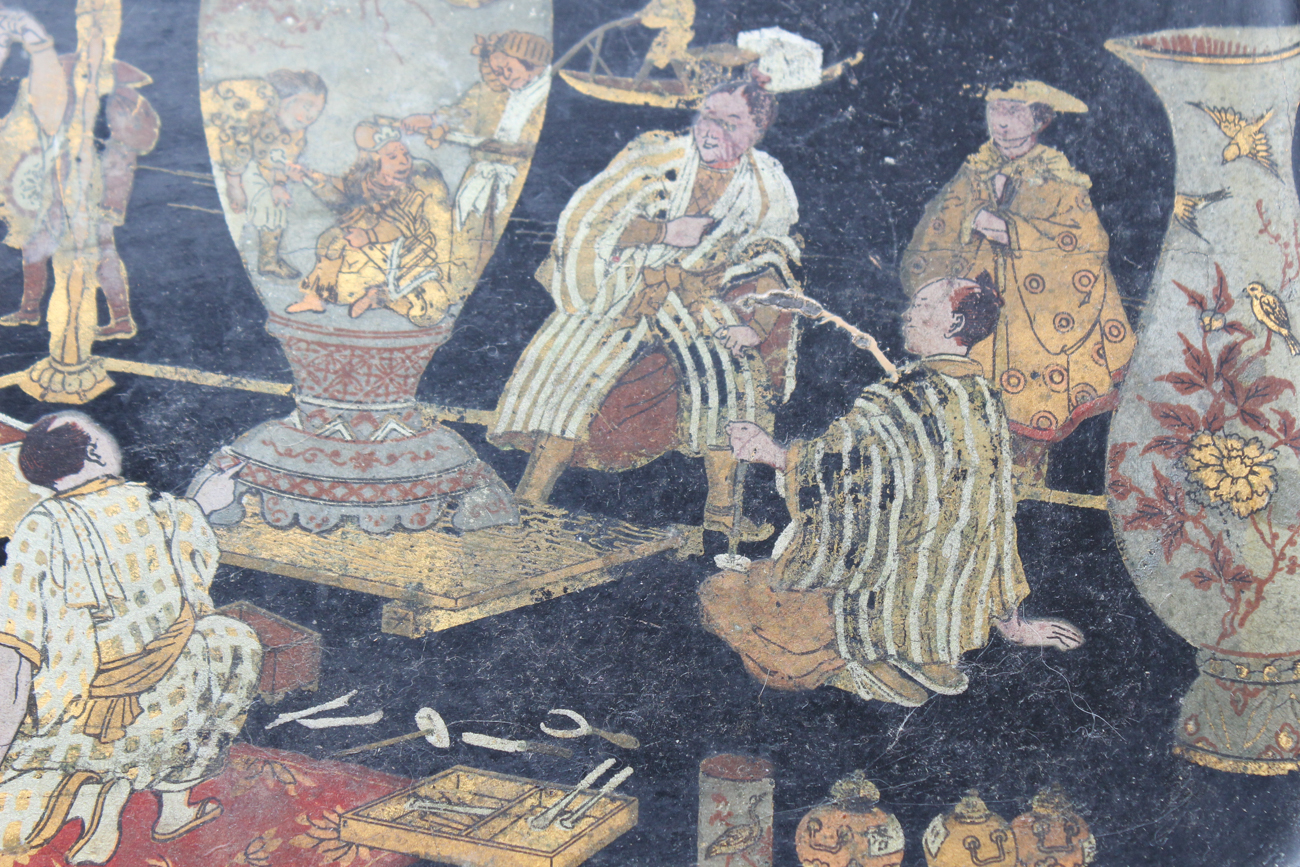 Vintage Japonesque Tray