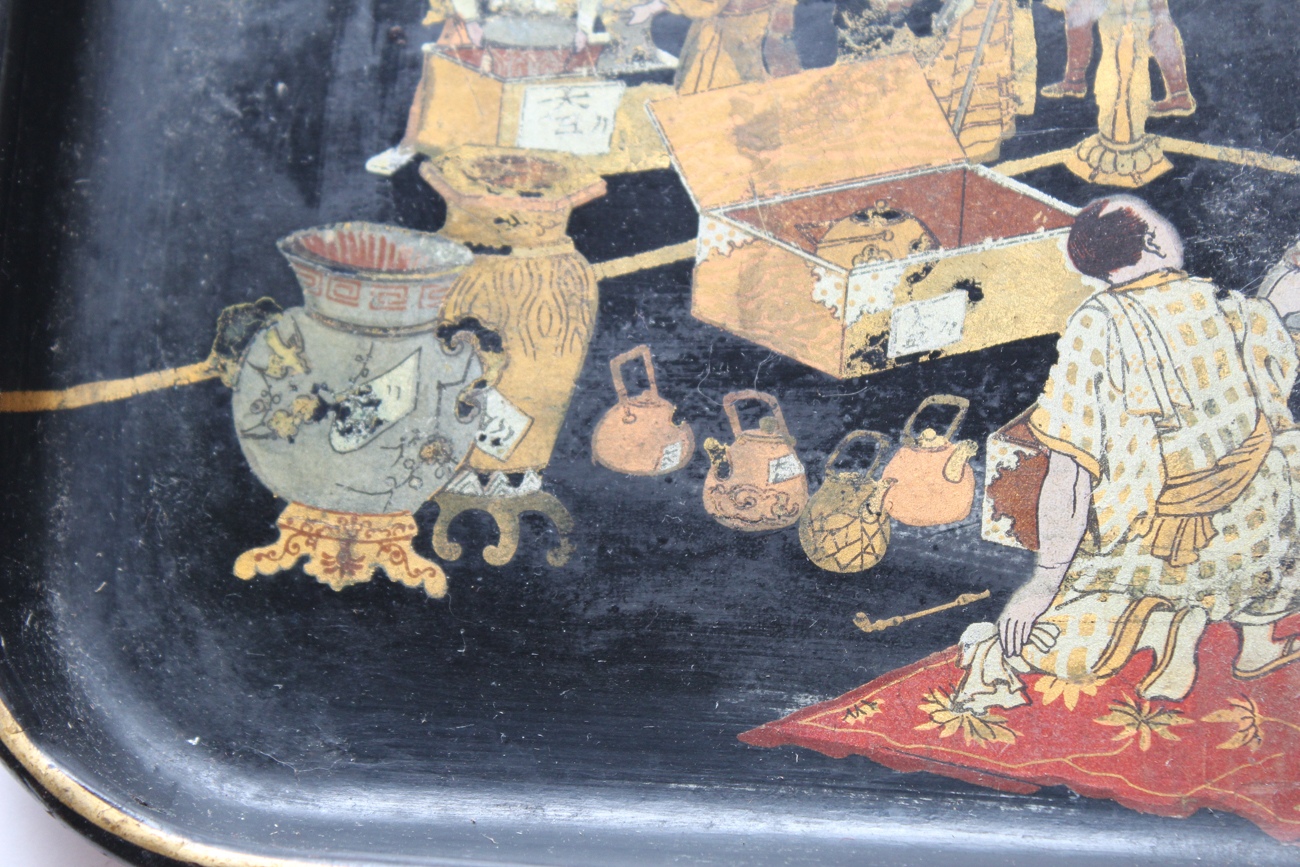 Vintage Japonesque Tray