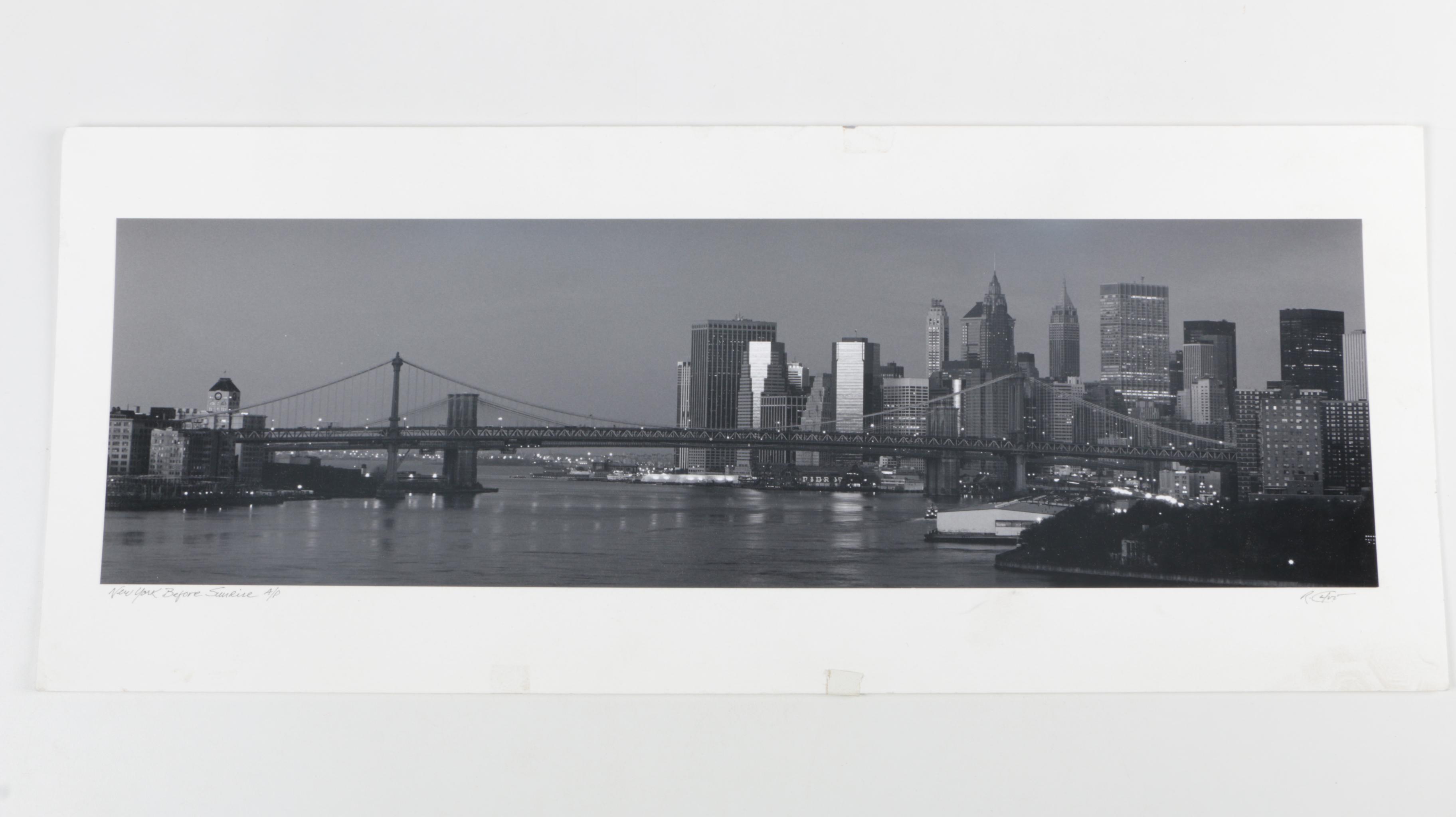 Richard Calvo Signed Photographs