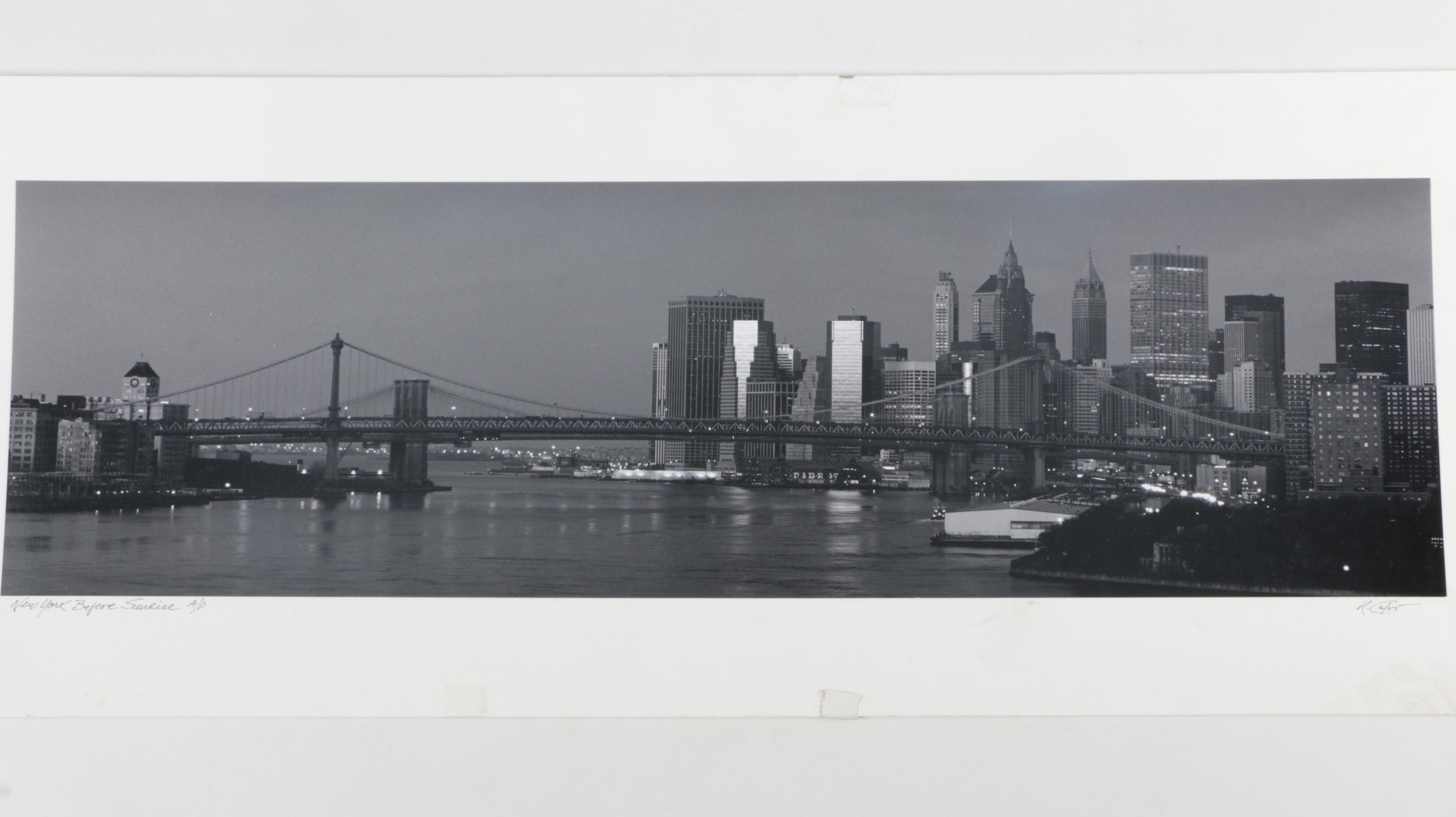 Richard Calvo Signed Photographs