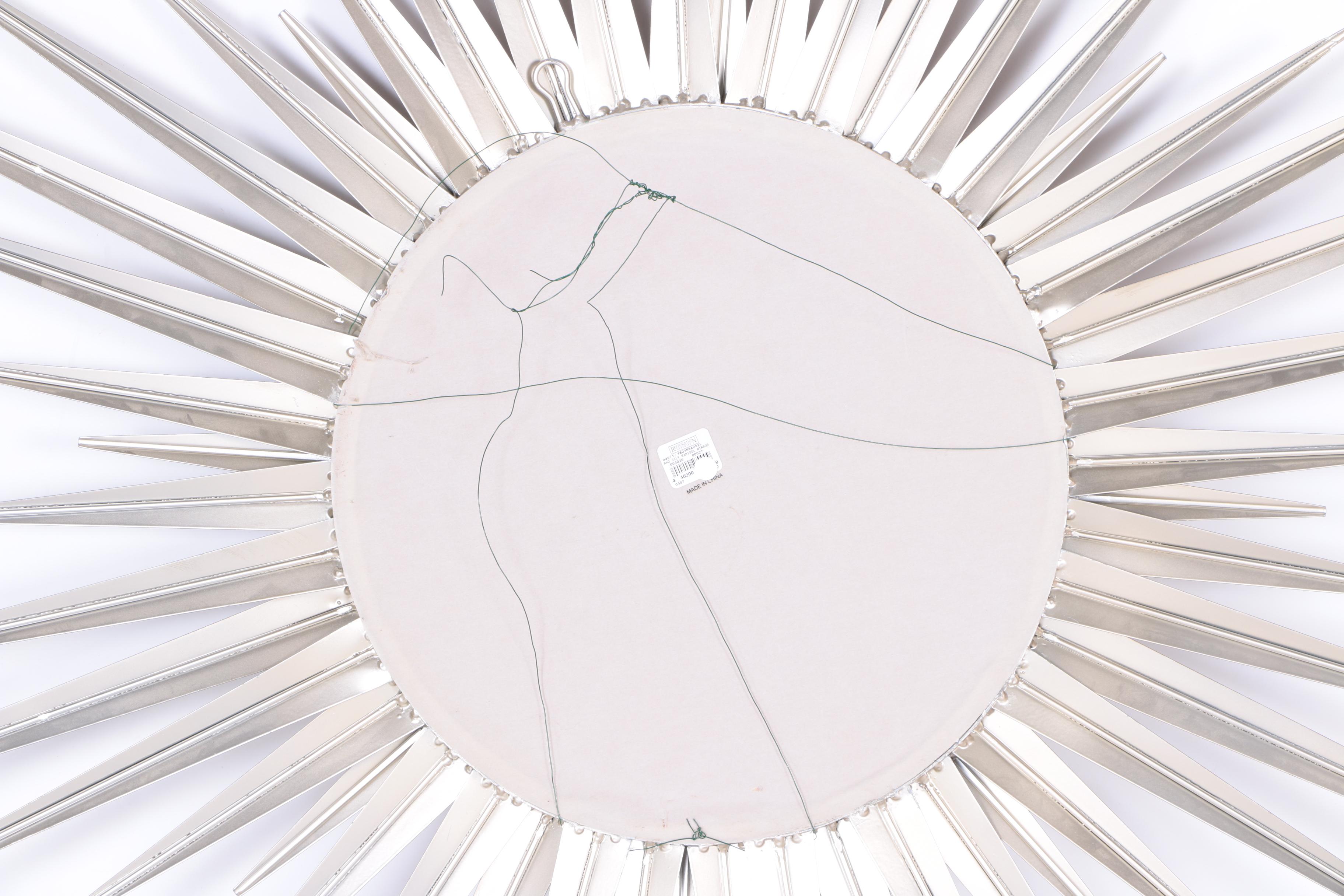 Restoration Hardware Sunburst Wall Mirror