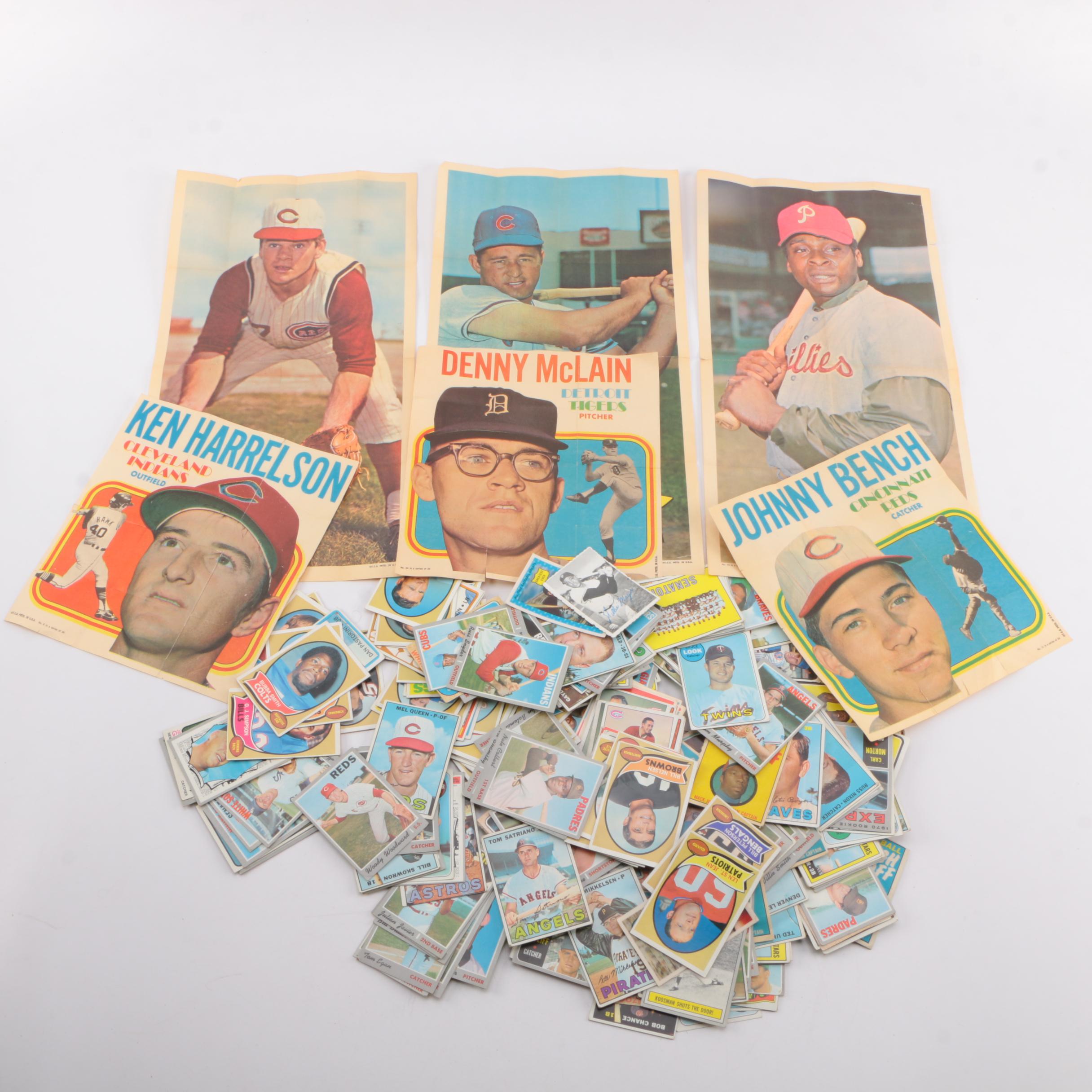 Collection of Topps Trading Cards and Posters