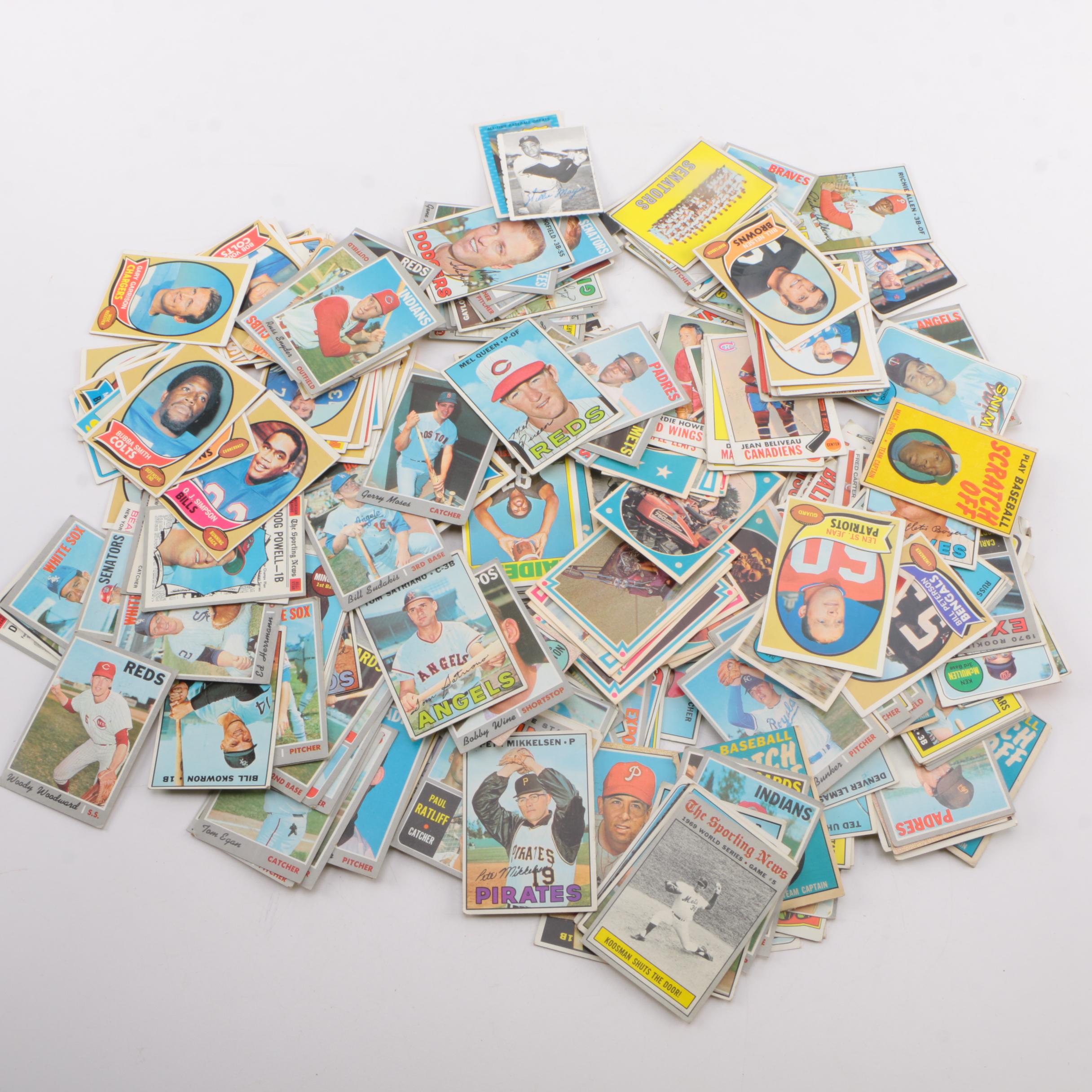 Collection of Topps Trading Cards and Posters