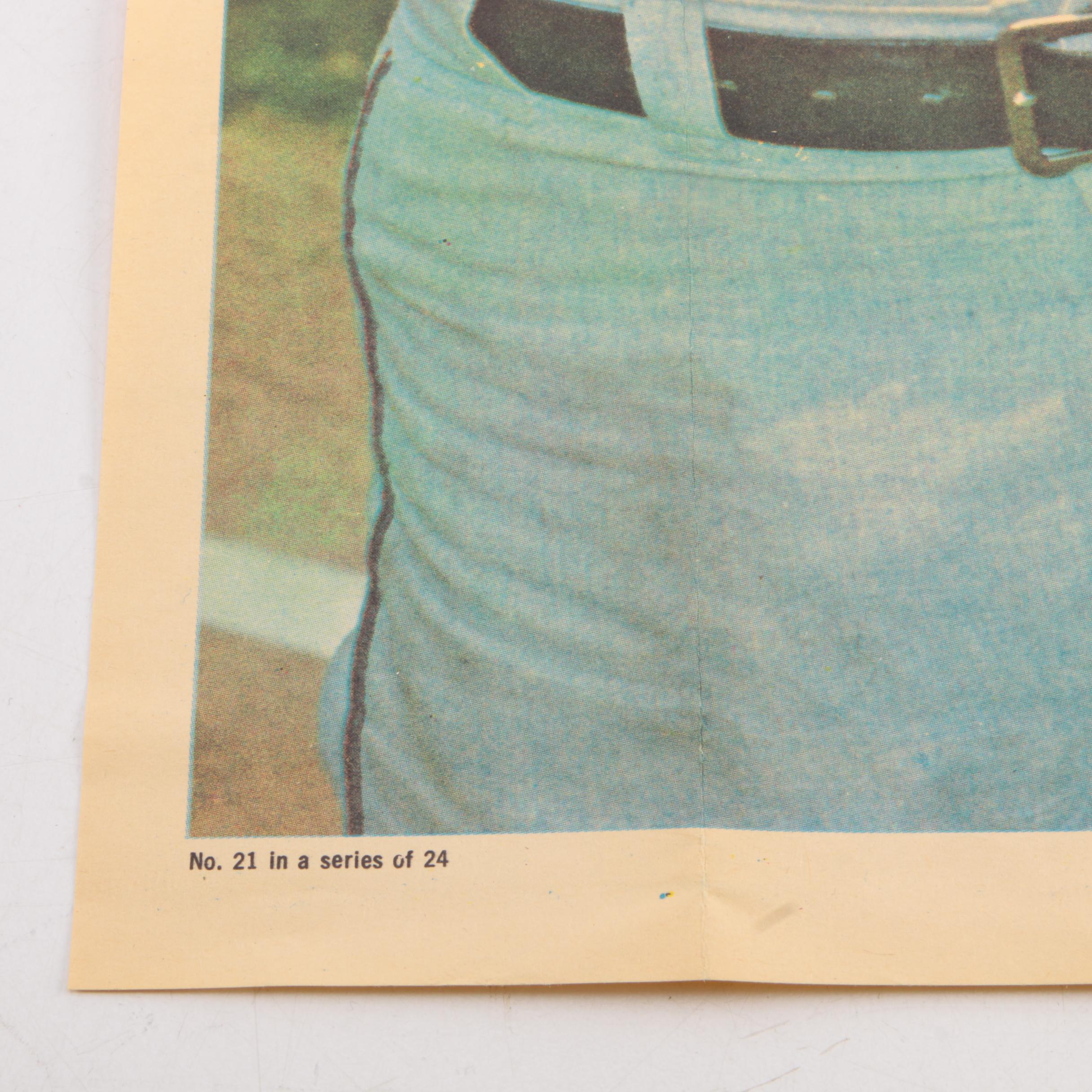 Collection of Topps Trading Cards and Posters