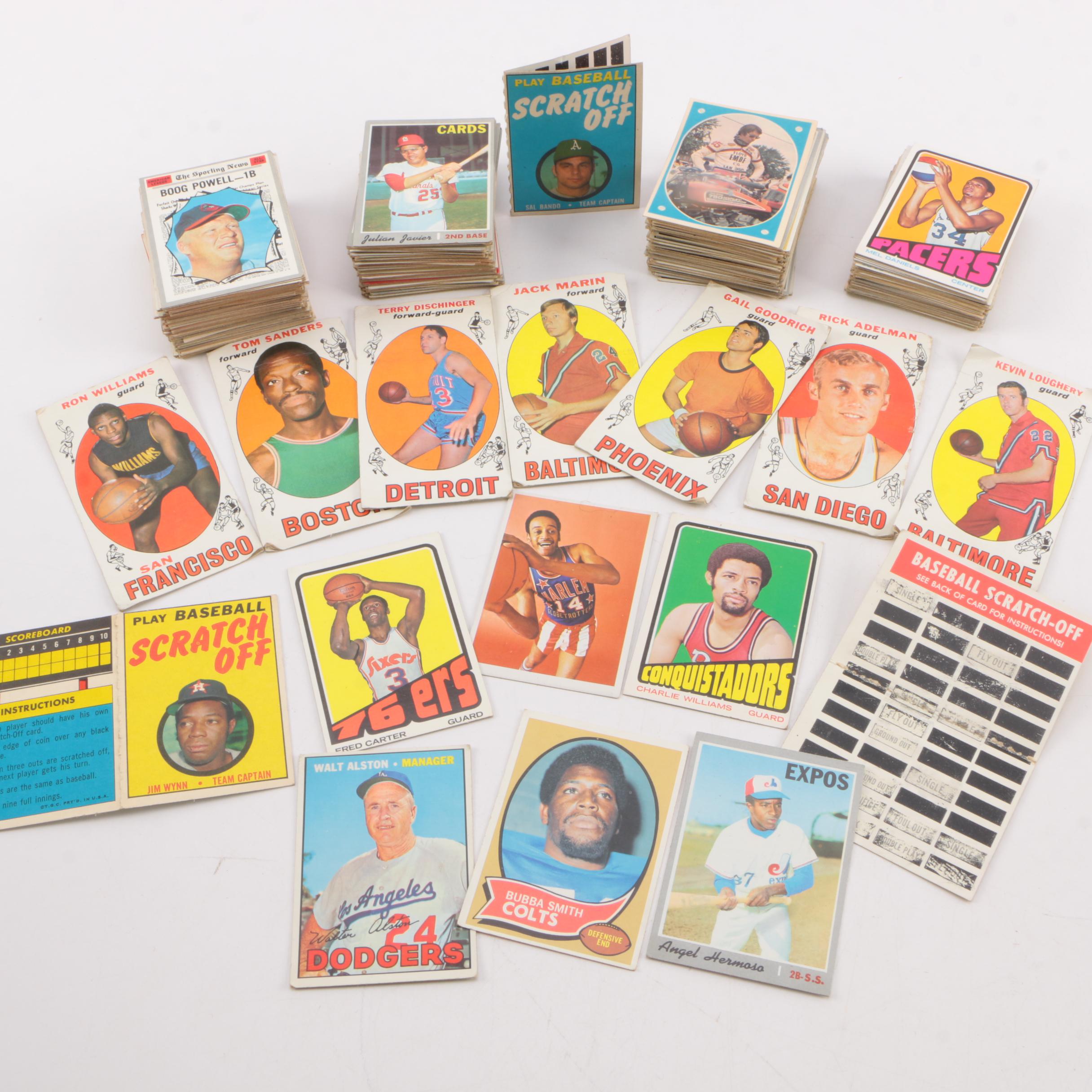 Collection of Topps Trading Cards and Posters