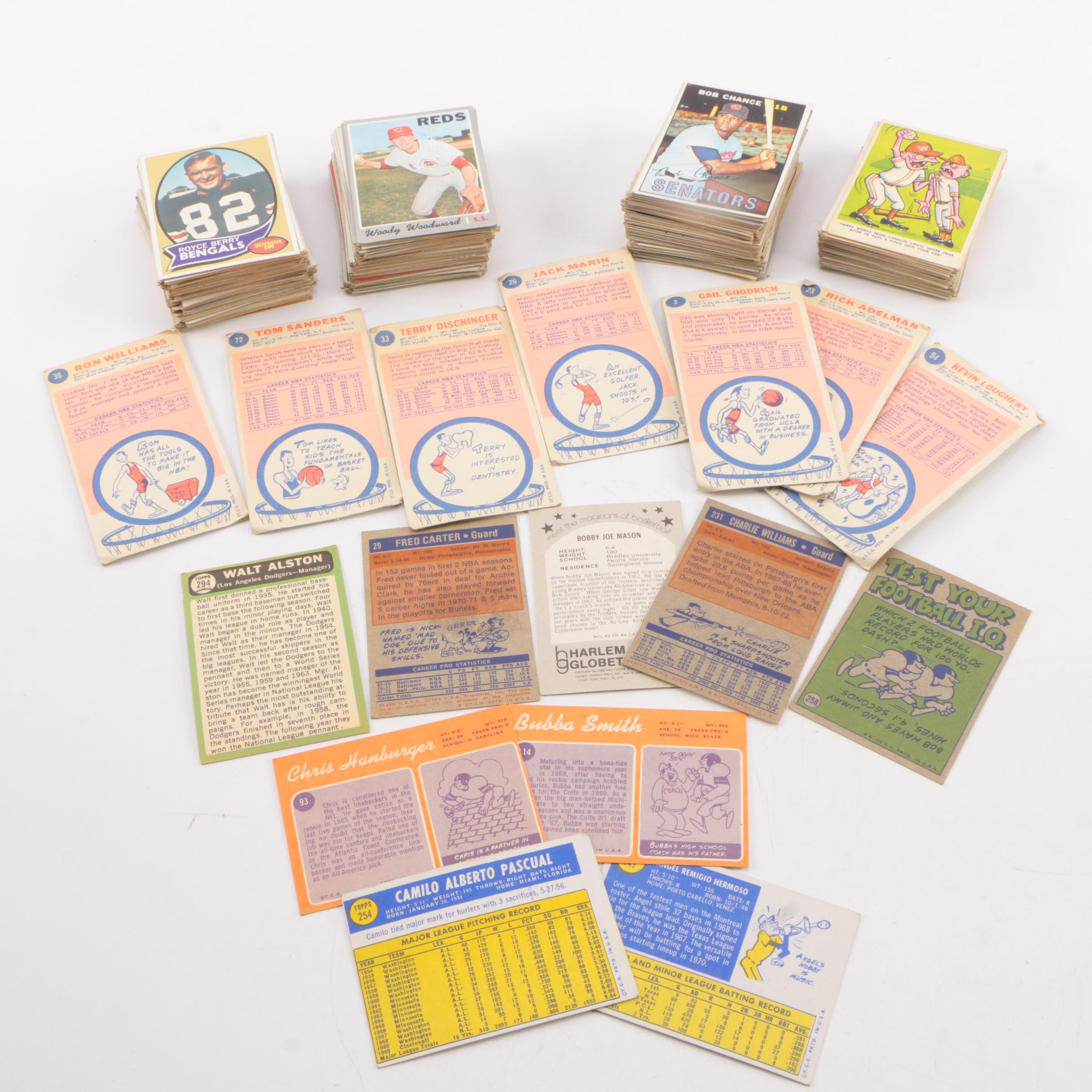 Collection of Topps Trading Cards and Posters