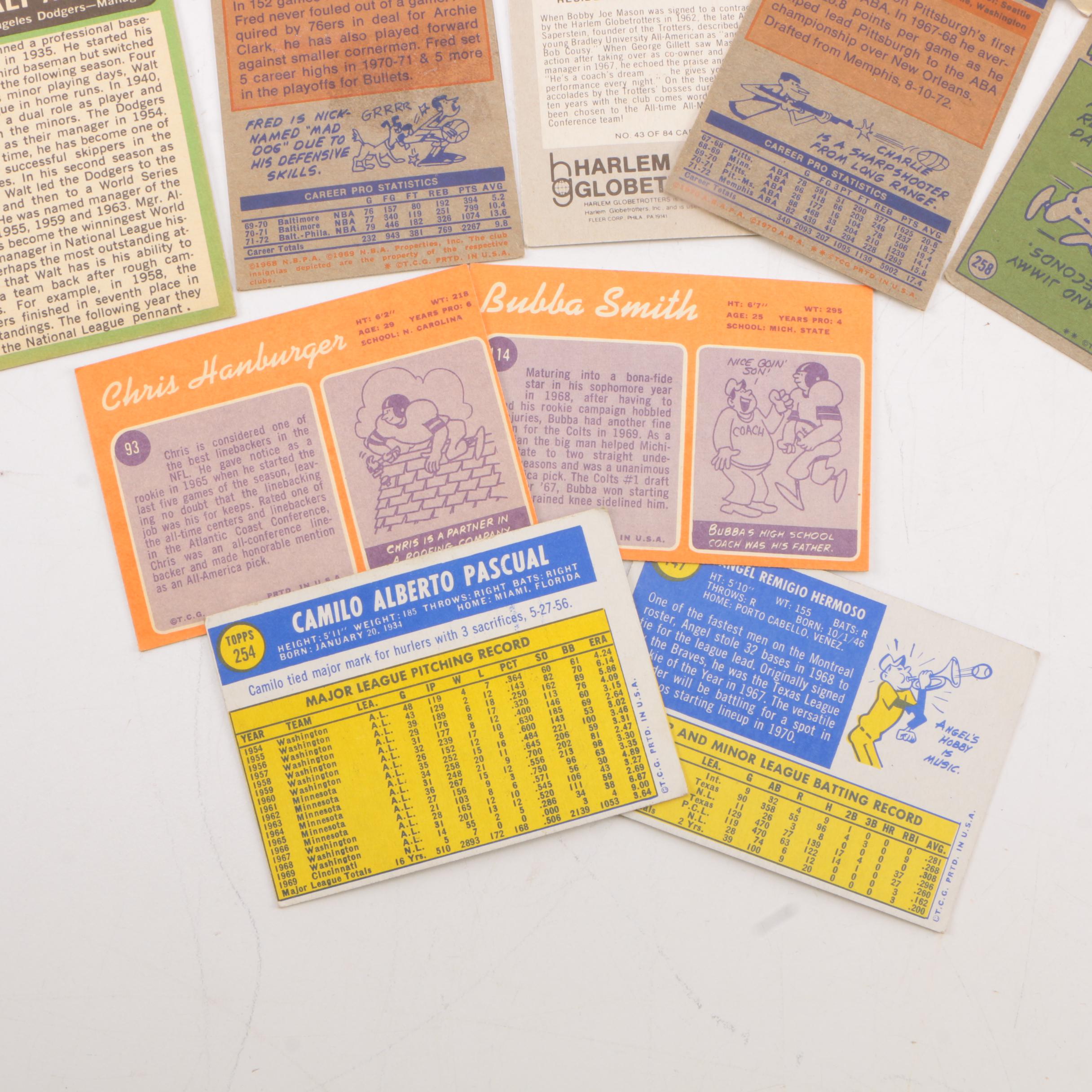 Collection of Topps Trading Cards and Posters